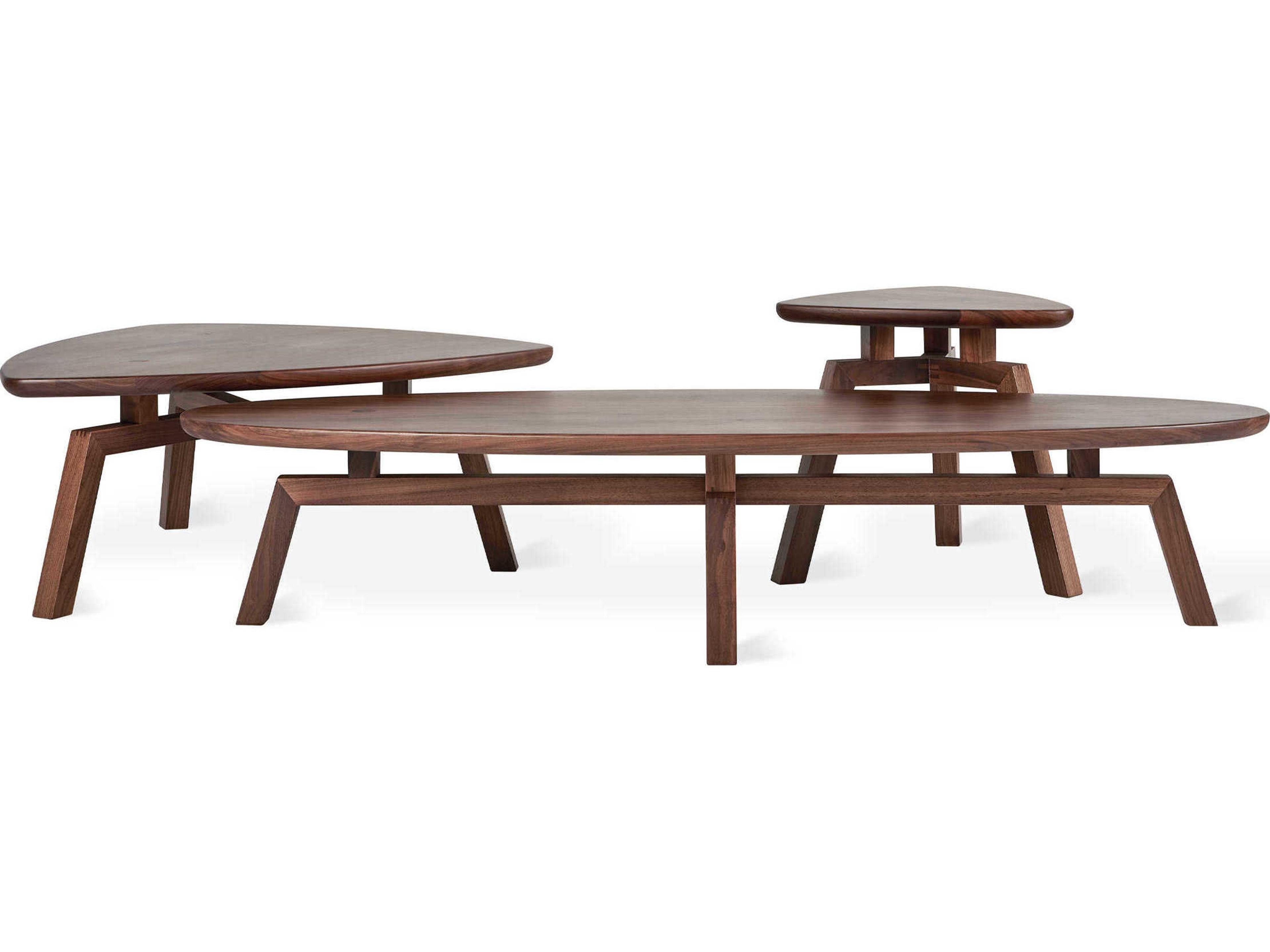 Gus* Modern Solana Wood Walnut Coffee Table