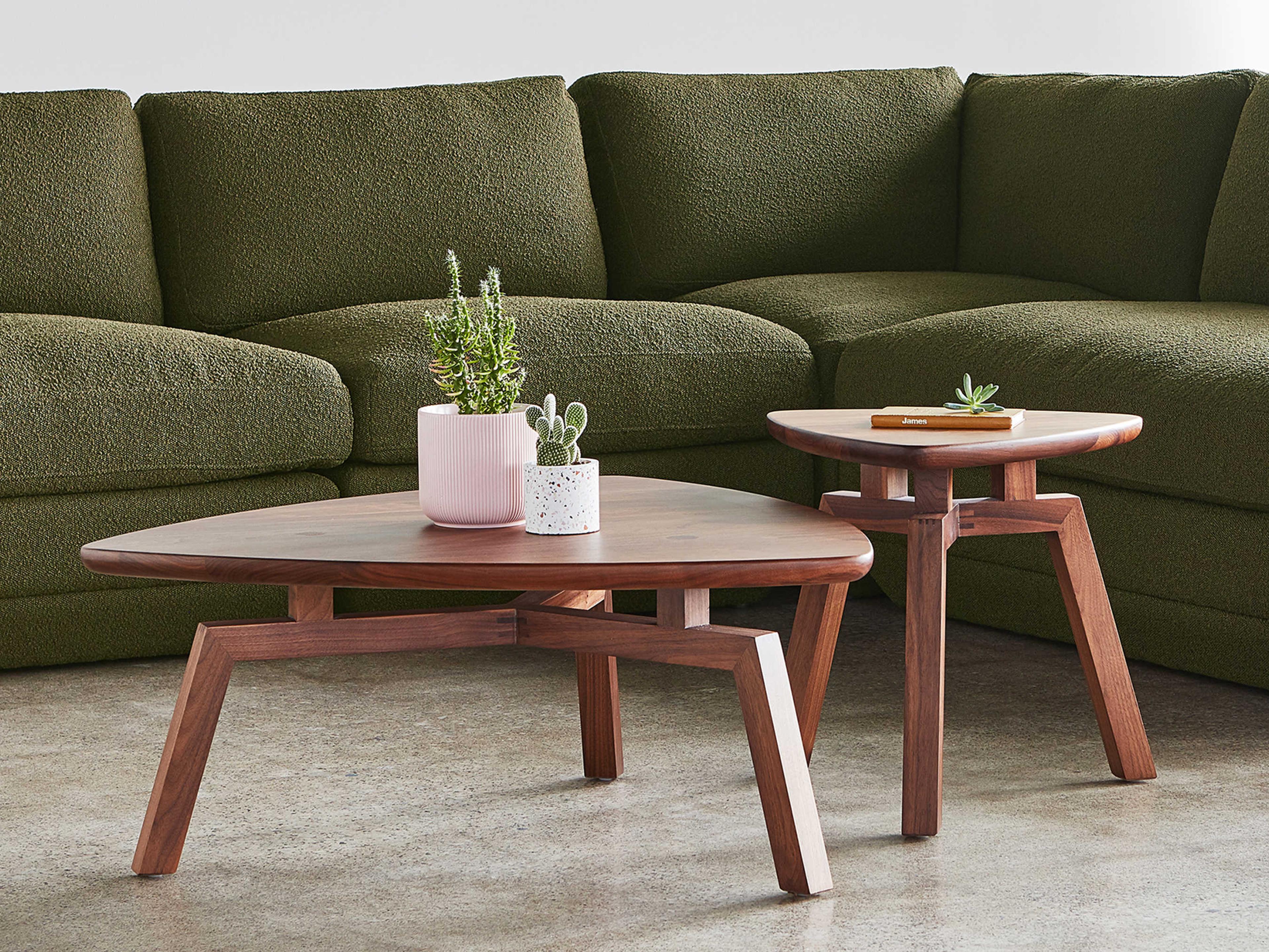 Gus* Modern Solana Wood Walnut Coffee Table