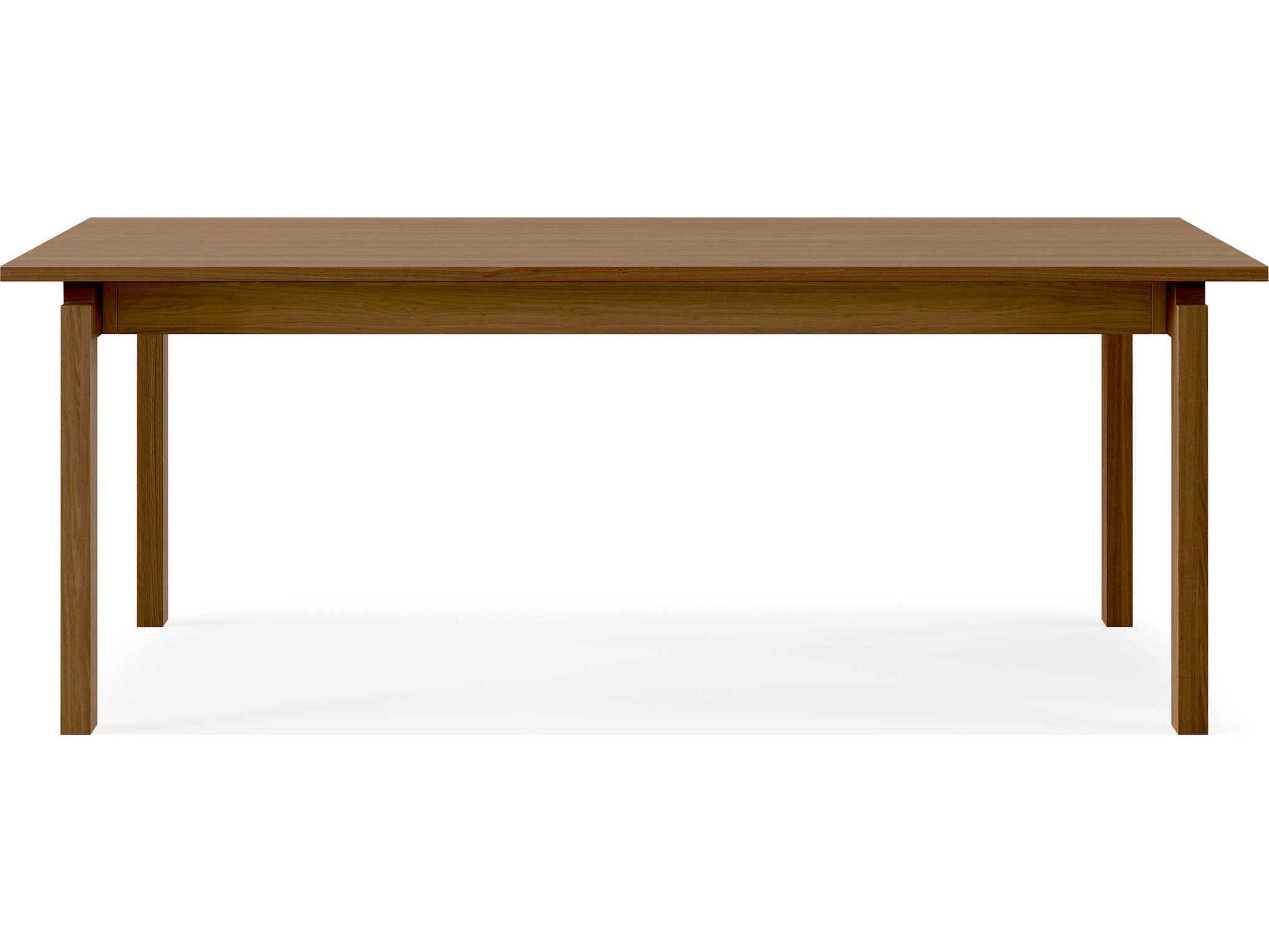 Gus* Modern Annex Extendable Rectangular Wood Walnut Dining Table
