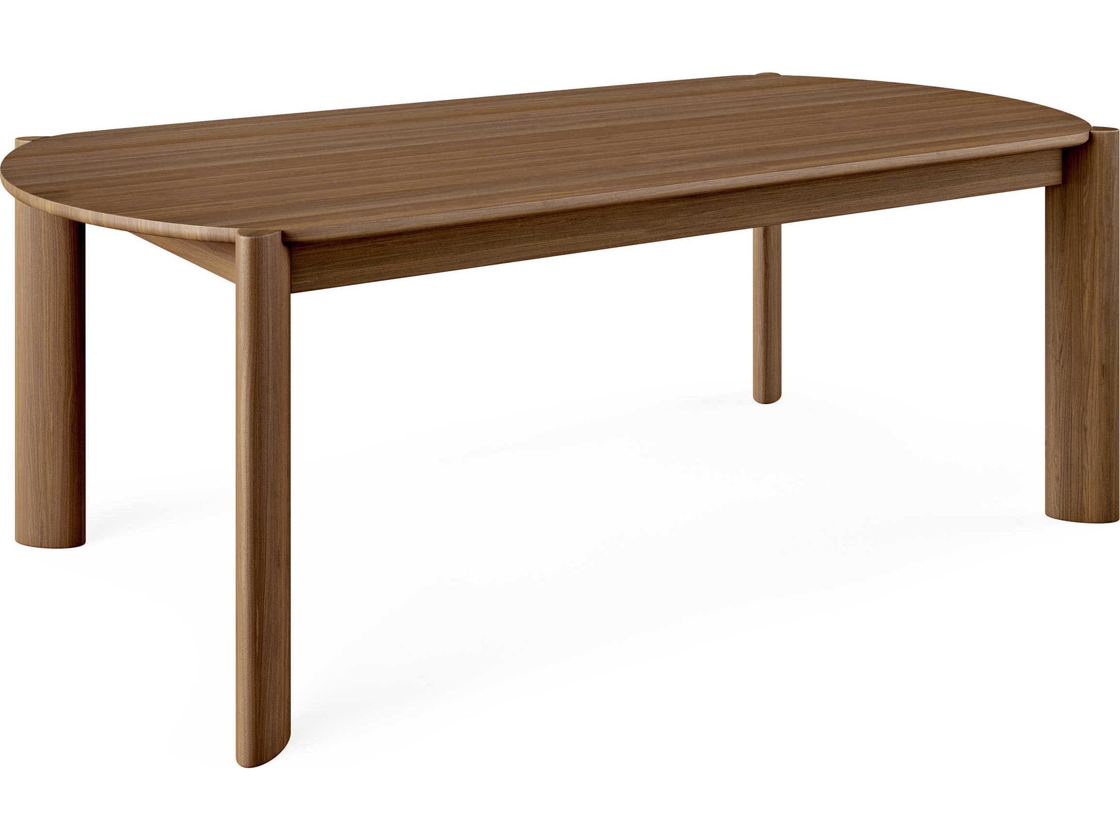 Bancroft Oval Wood Walnut Dining Table