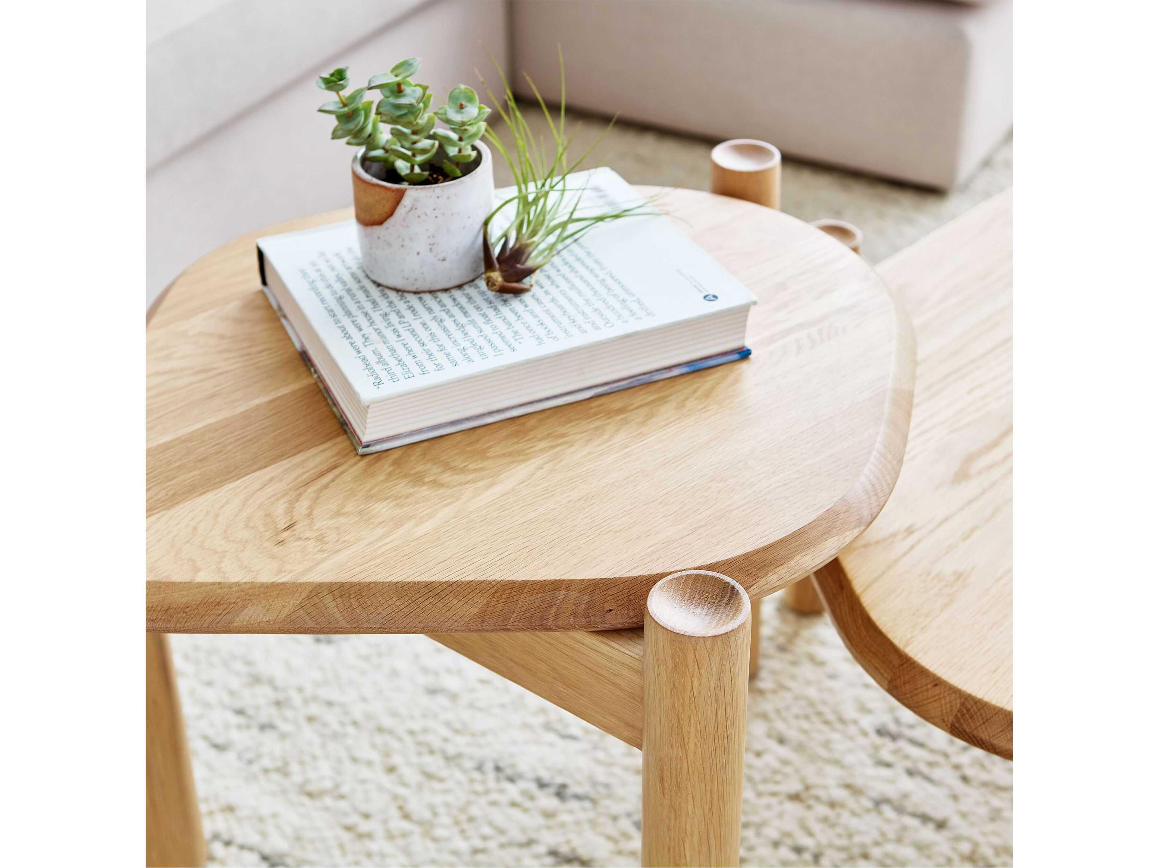 Gus* Modern Monarch Wood End Table
