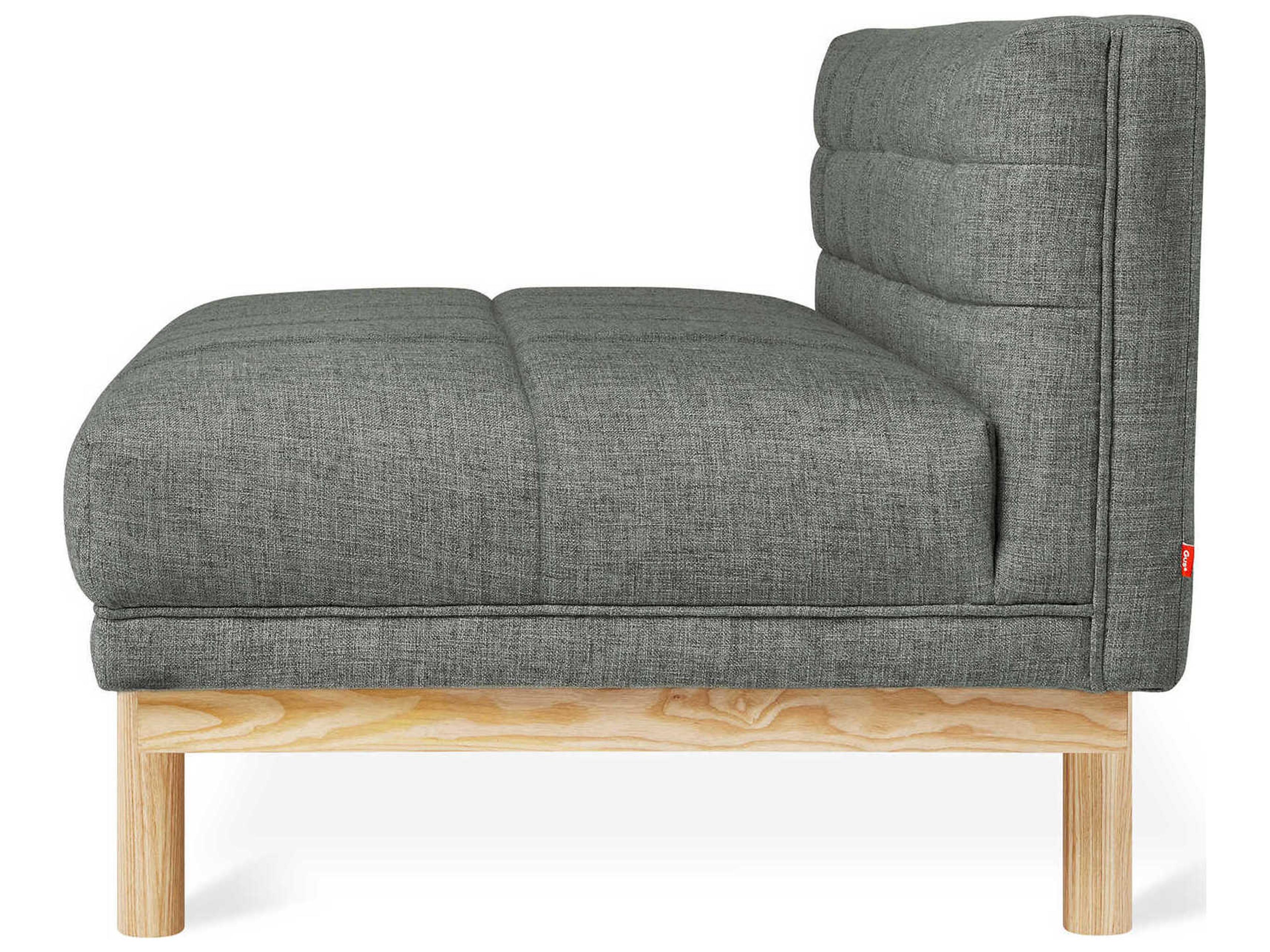 Gus* Modern Mulholland Brown Fabric Tufted Chair and a Half