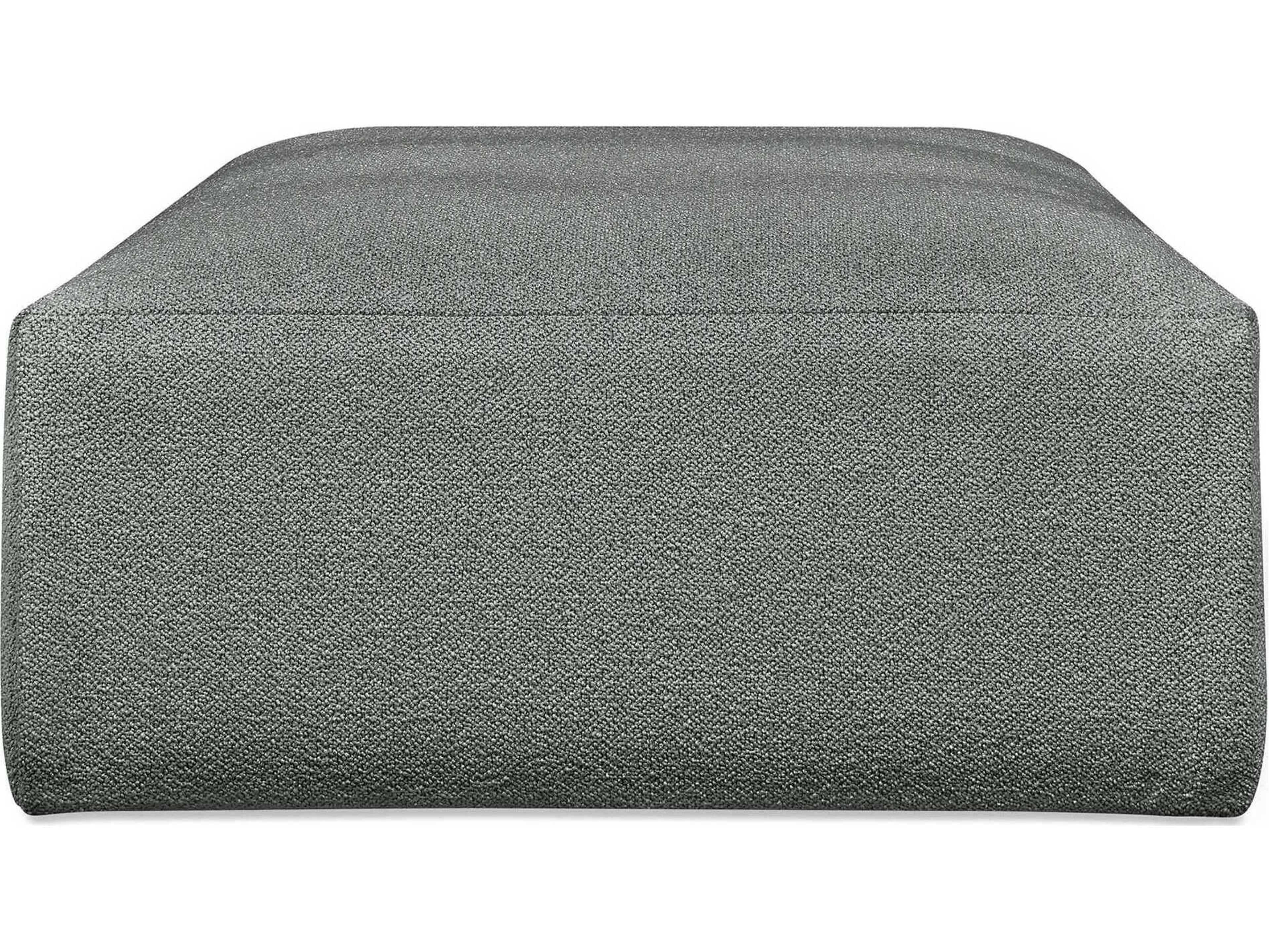 Gus* Modern Nest Morris Scoria Gray Upholstered Ottoman