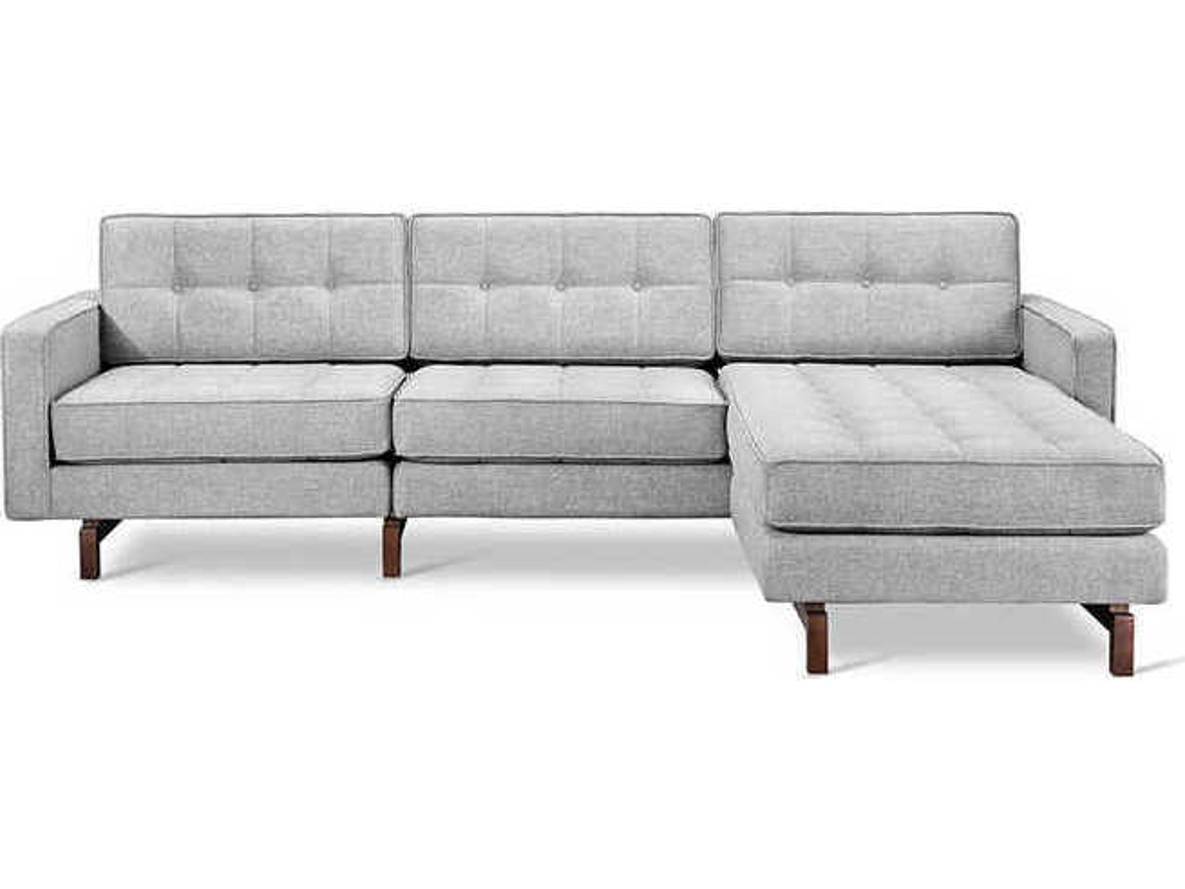 Gus* Modern Jane Tufted Upholstered Sectional Sofa