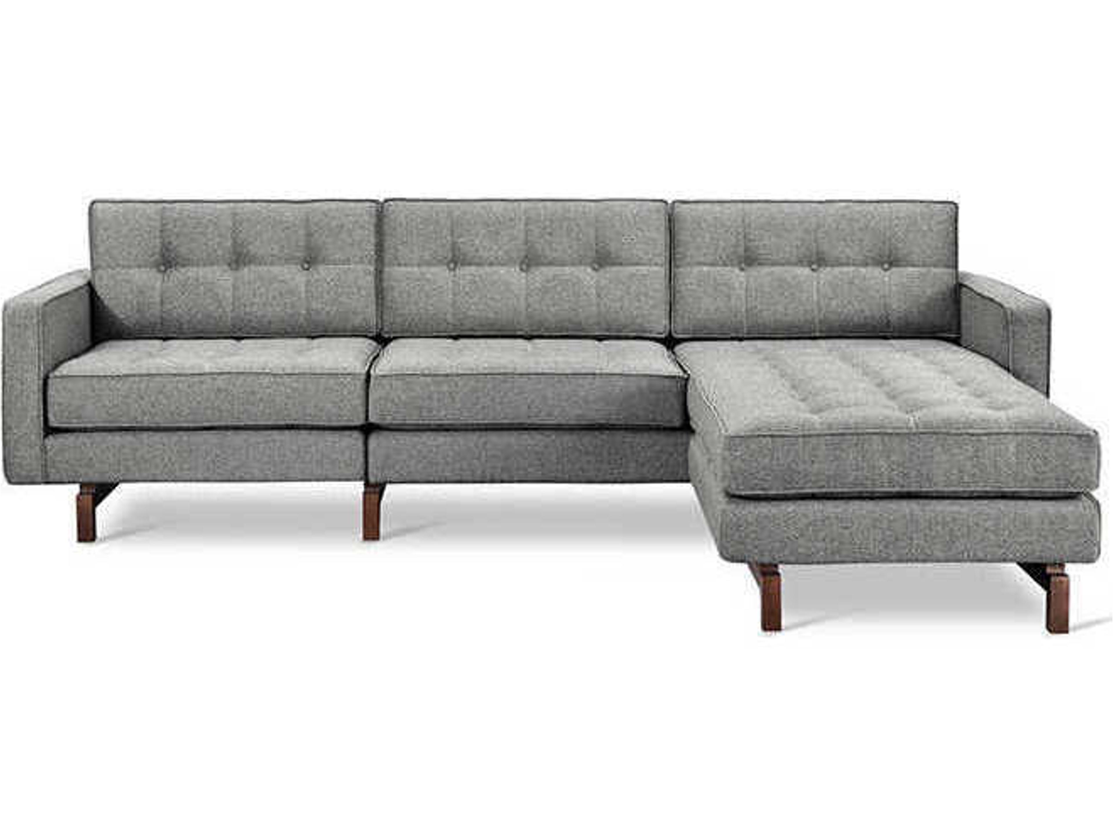 Gus* Modern Jane Tufted Upholstered Sectional Sofa