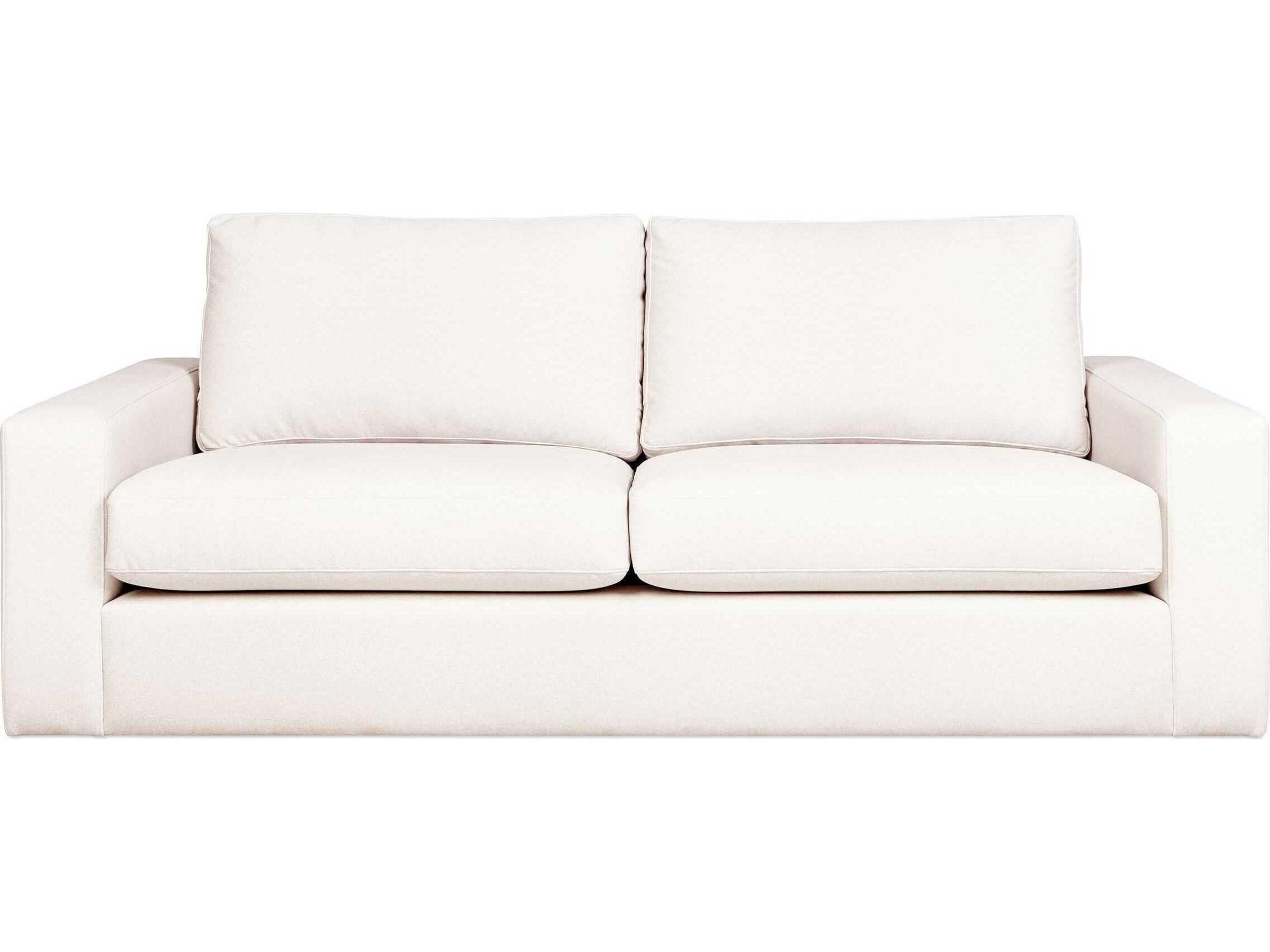 Gus* Modern Ashdale White Upholstered Sofa