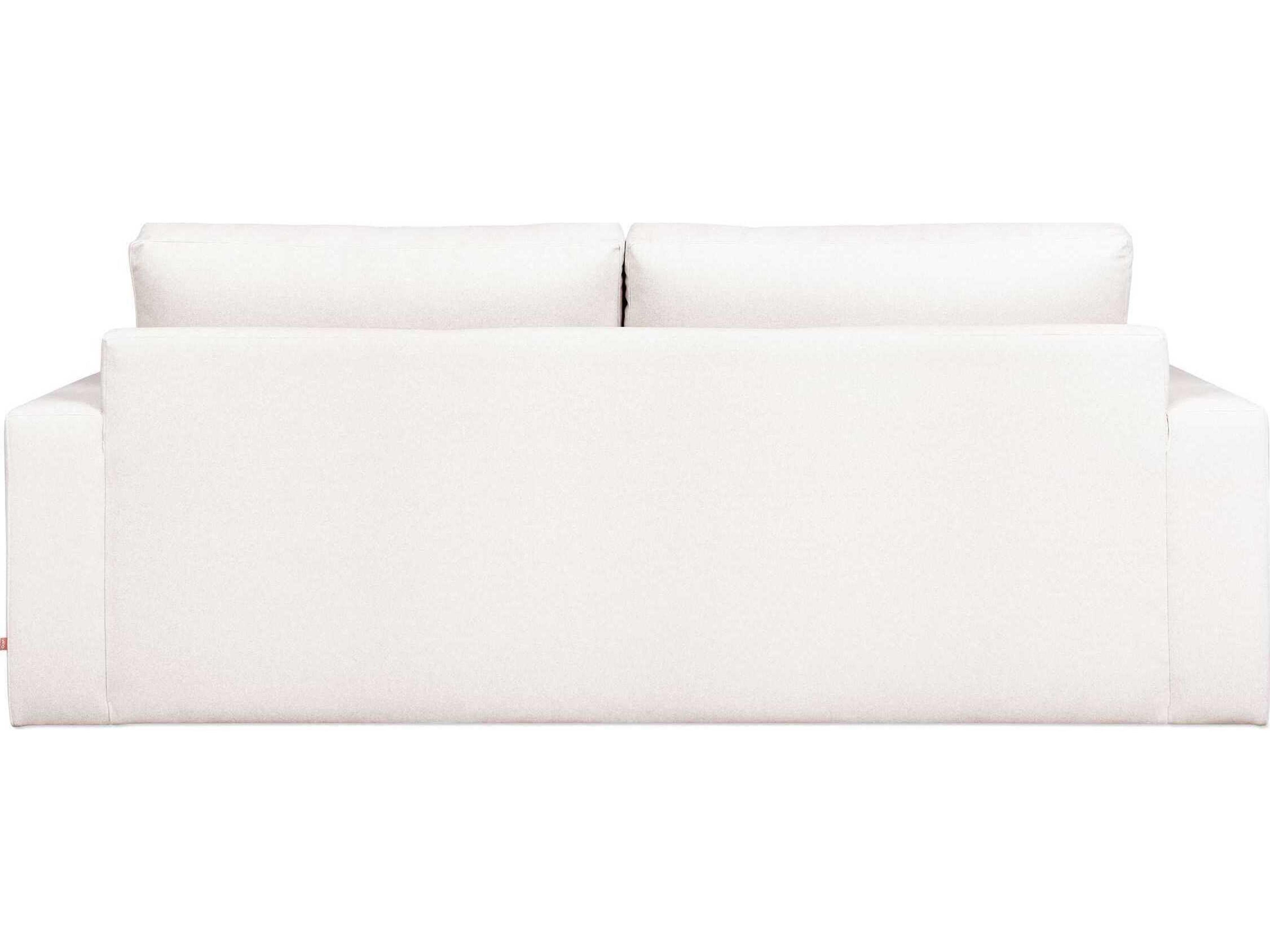 Gus* Modern Ashdale White Upholstered Sofa