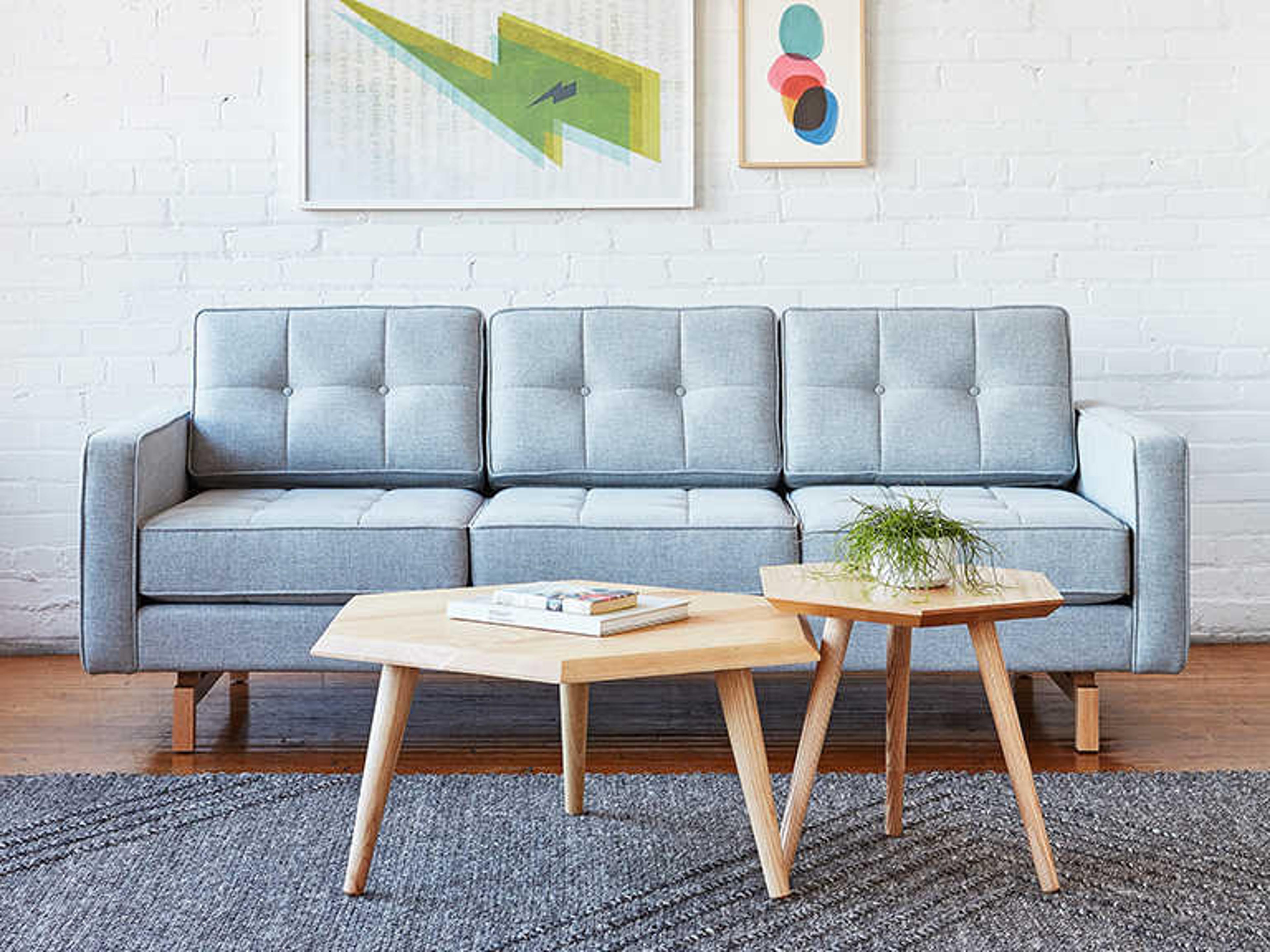 Gus* Modern Jane Tufted Bayview Upholstered Sofa