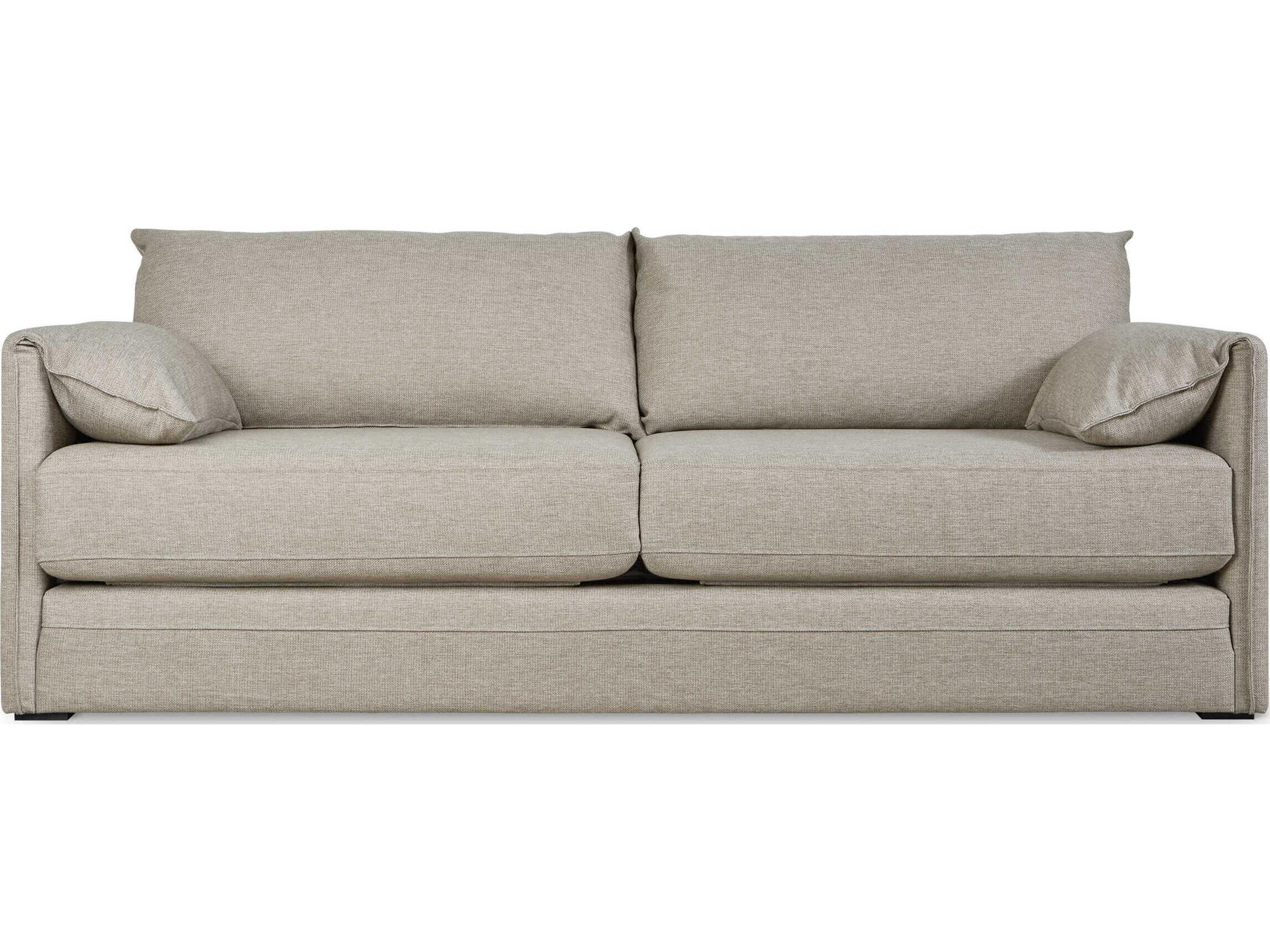 Gus* Modern Neru Dawson Owl Beige Upholstered Sofa Bed