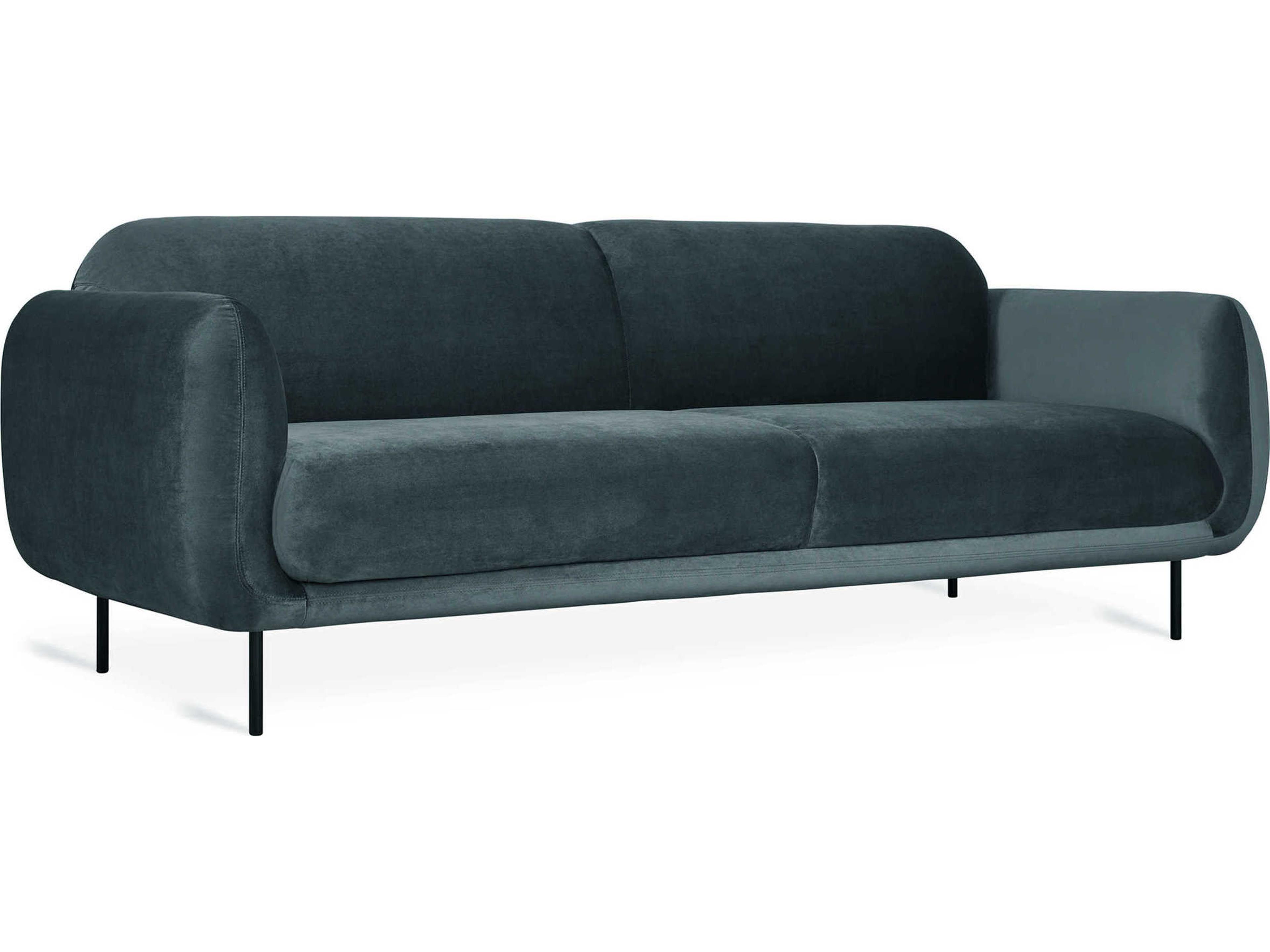 Nord Cassella Slate Blue Upholstered Sofa