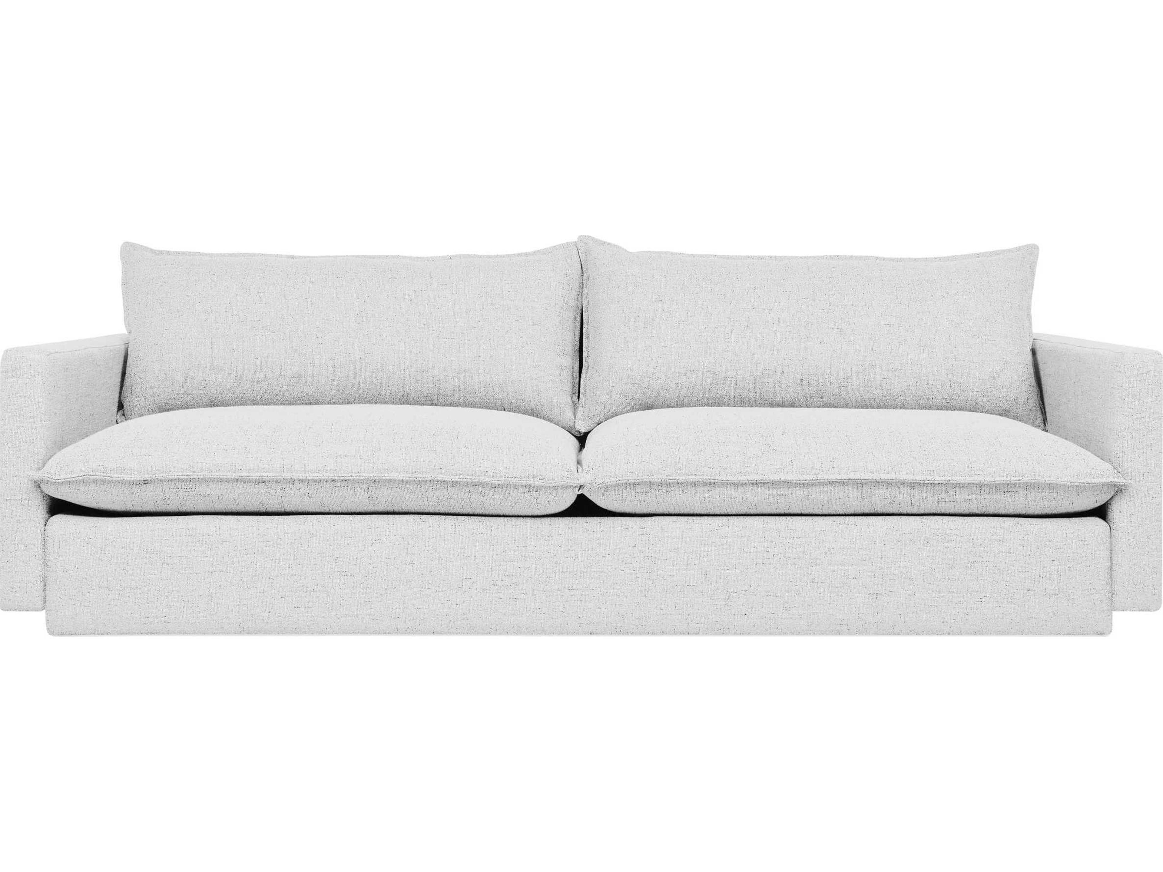 Gus* Modern Sola Maberly Dove Gray Upholstered Sofa