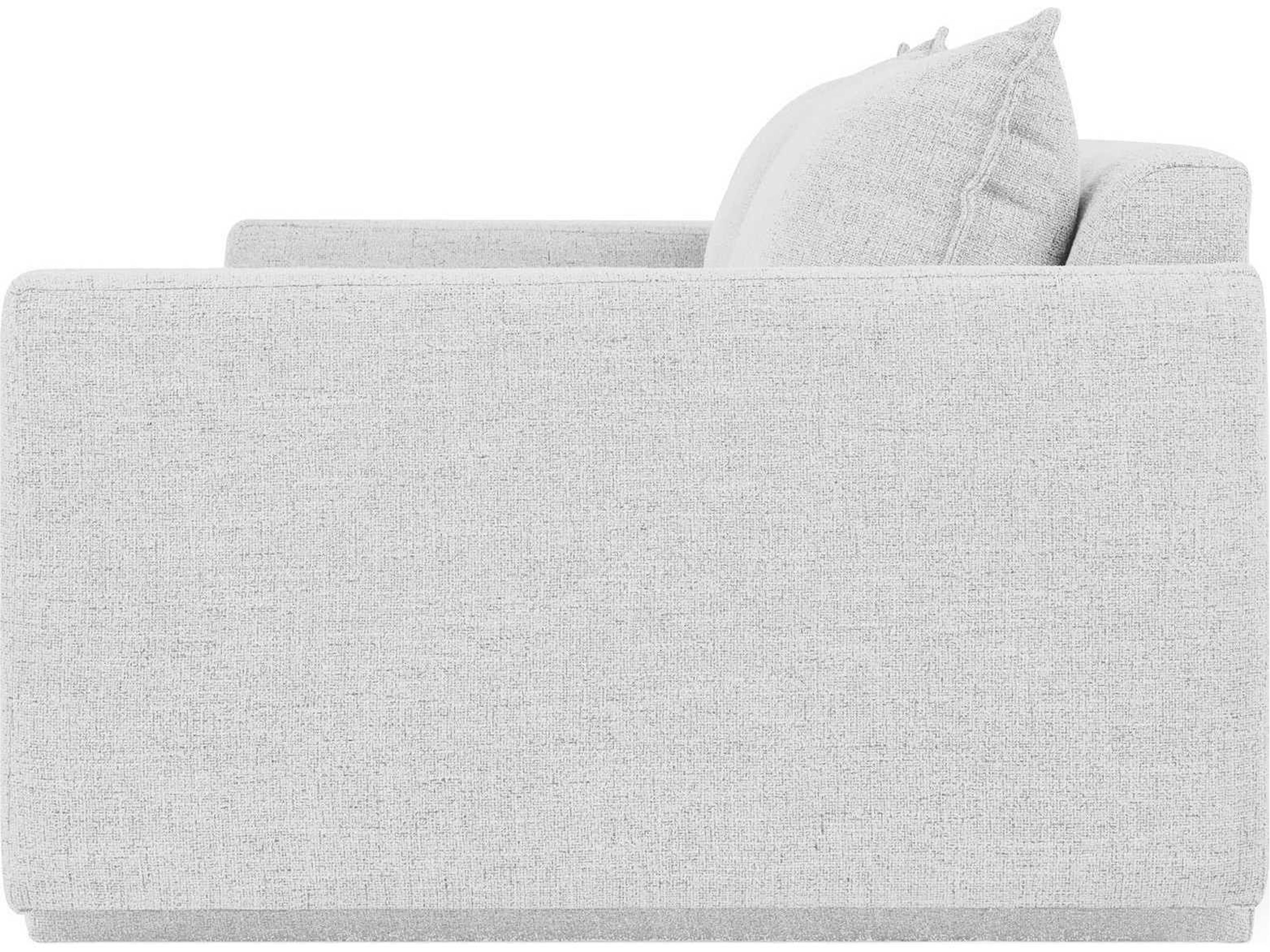Gus* Modern Sola Maberly Dove Gray Upholstered Sofa