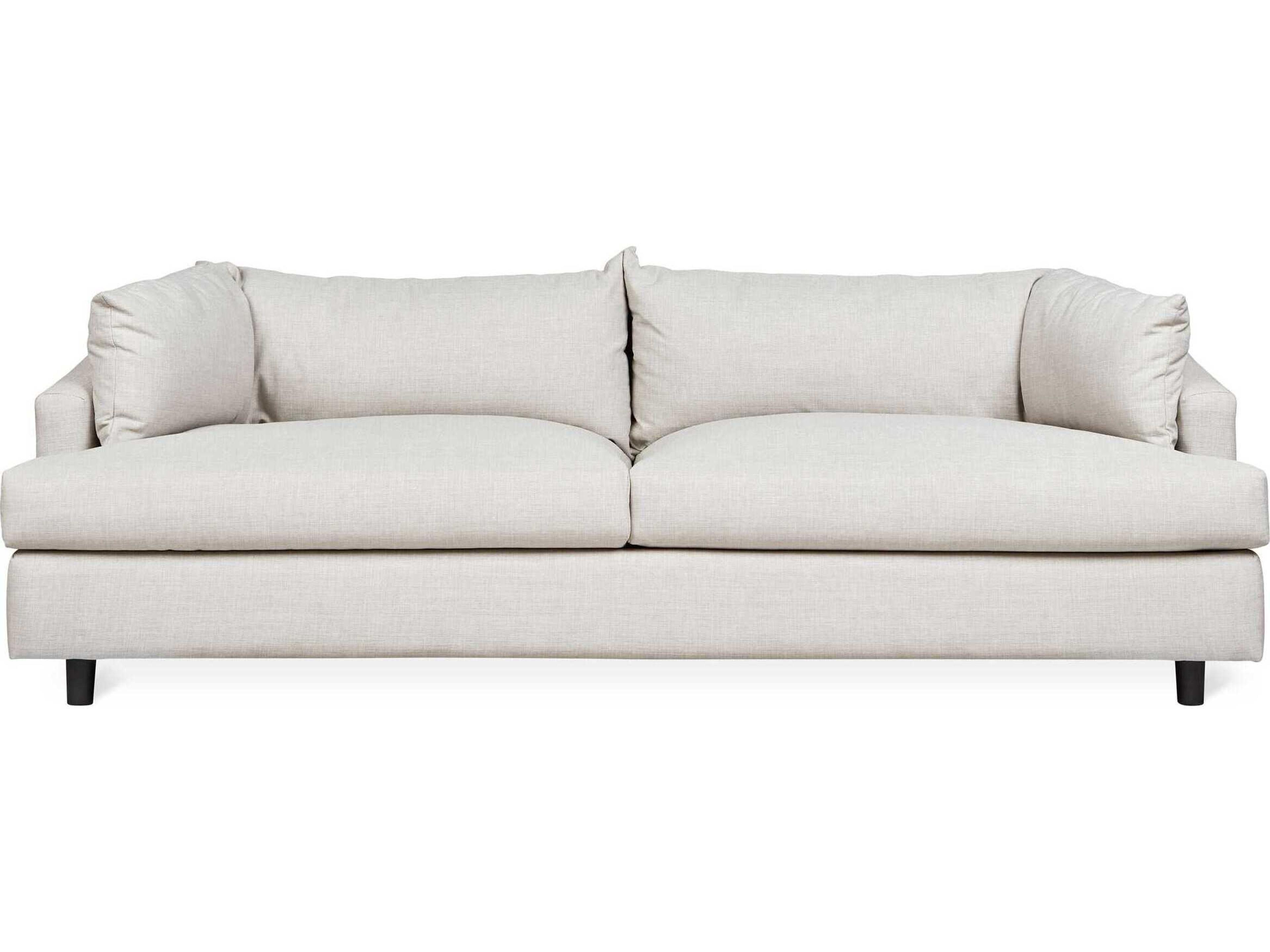 Gus* Modern Thalia White Upholstered Sofa