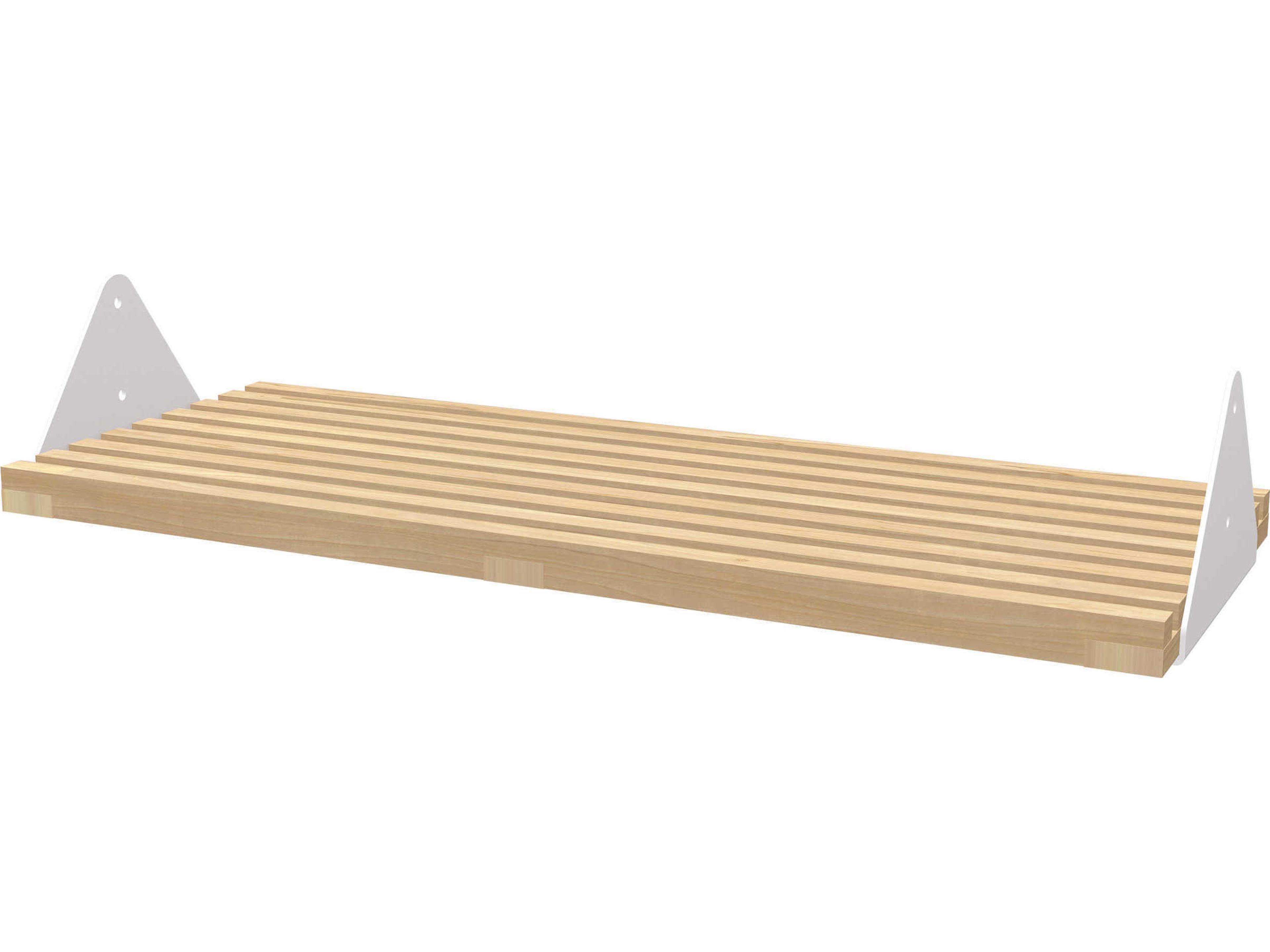 Gus* Modern Branch Ash Blonde / Black Slatted Shelf