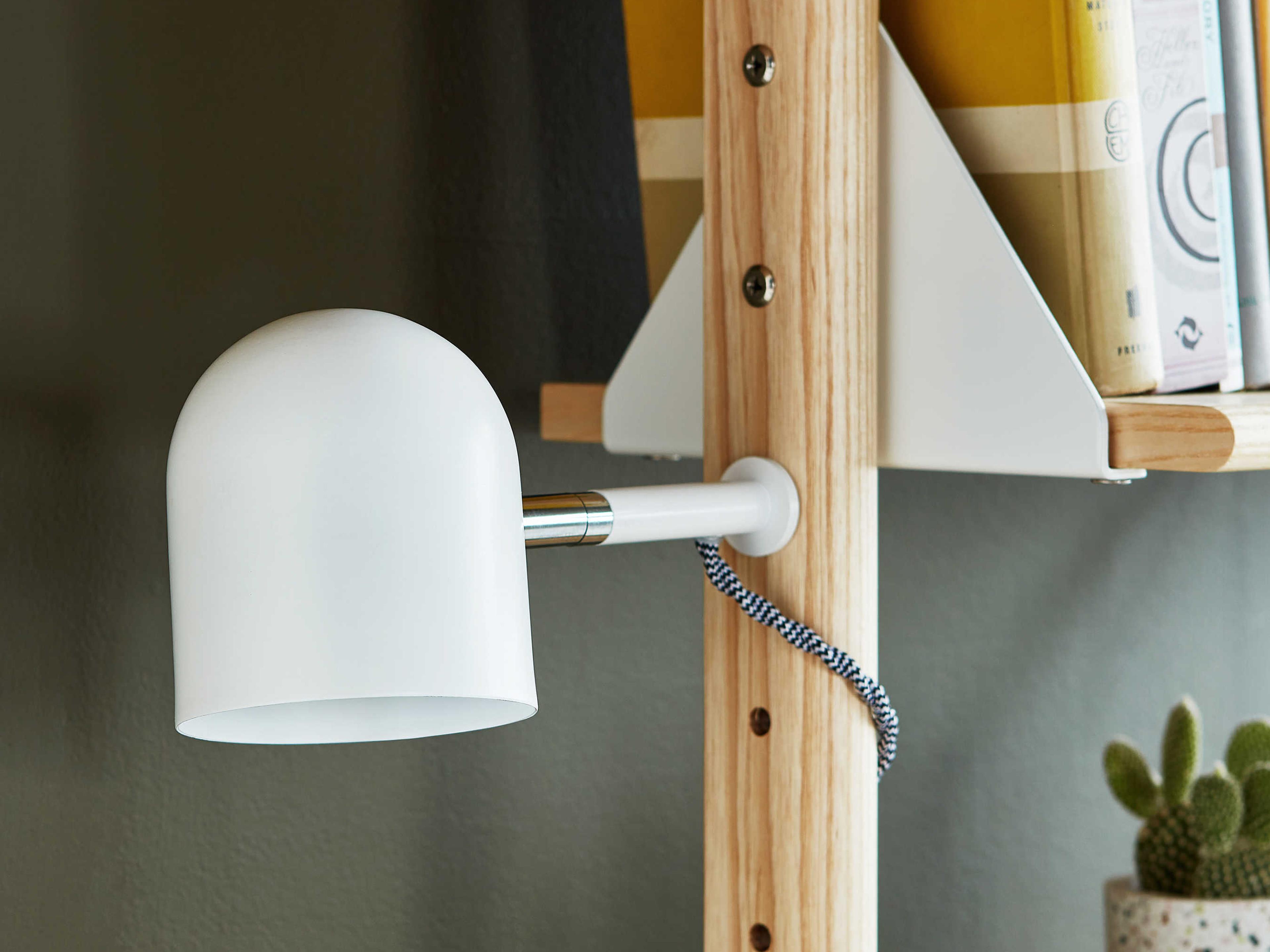 Gus* Modern Branch White LED Wall Sconce