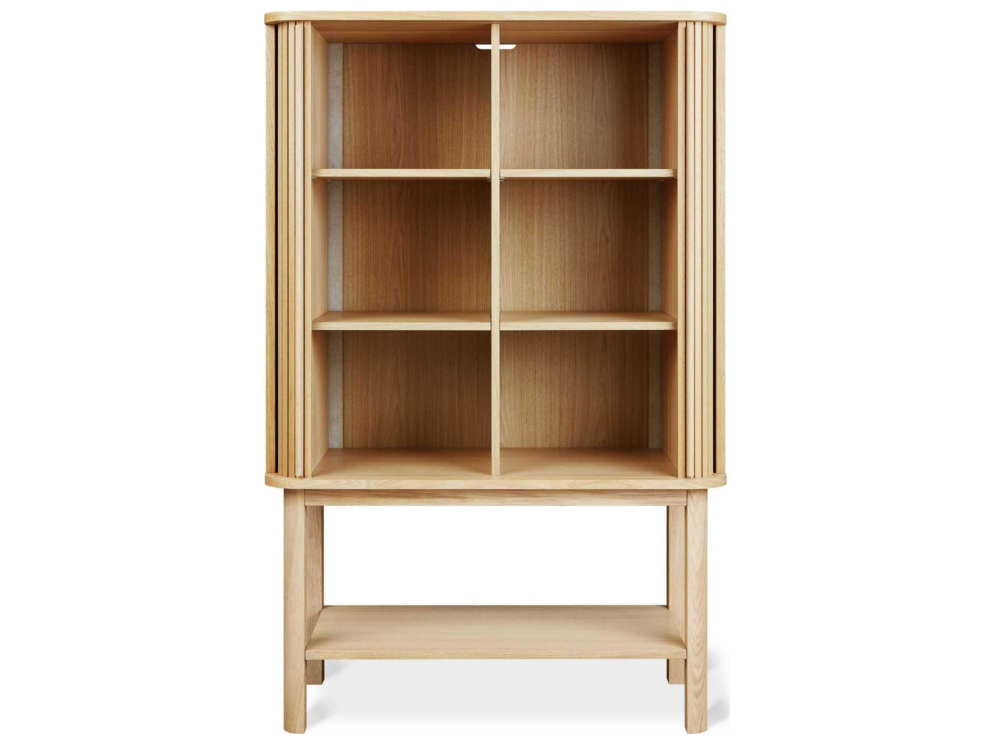 Gus* Modern Ledger Bookcase