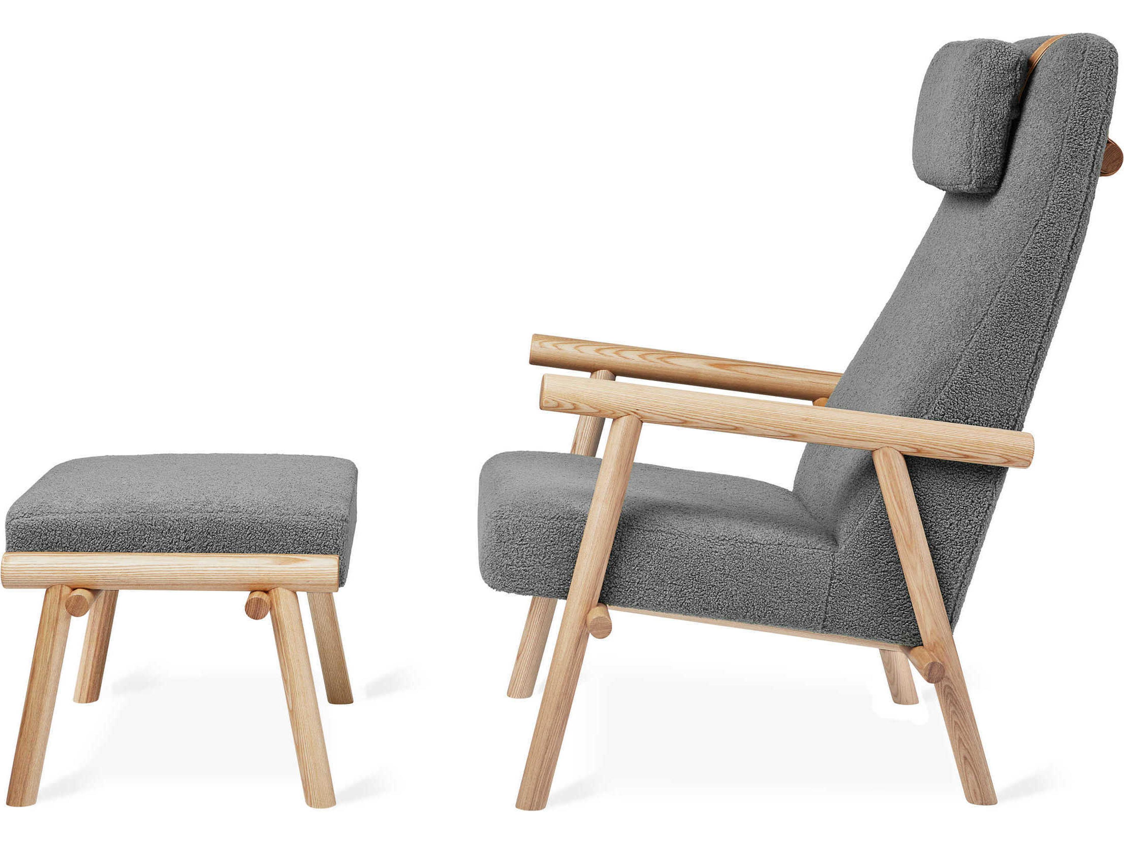 Gus* Modern Labrador Brown Fabric Accent Chair