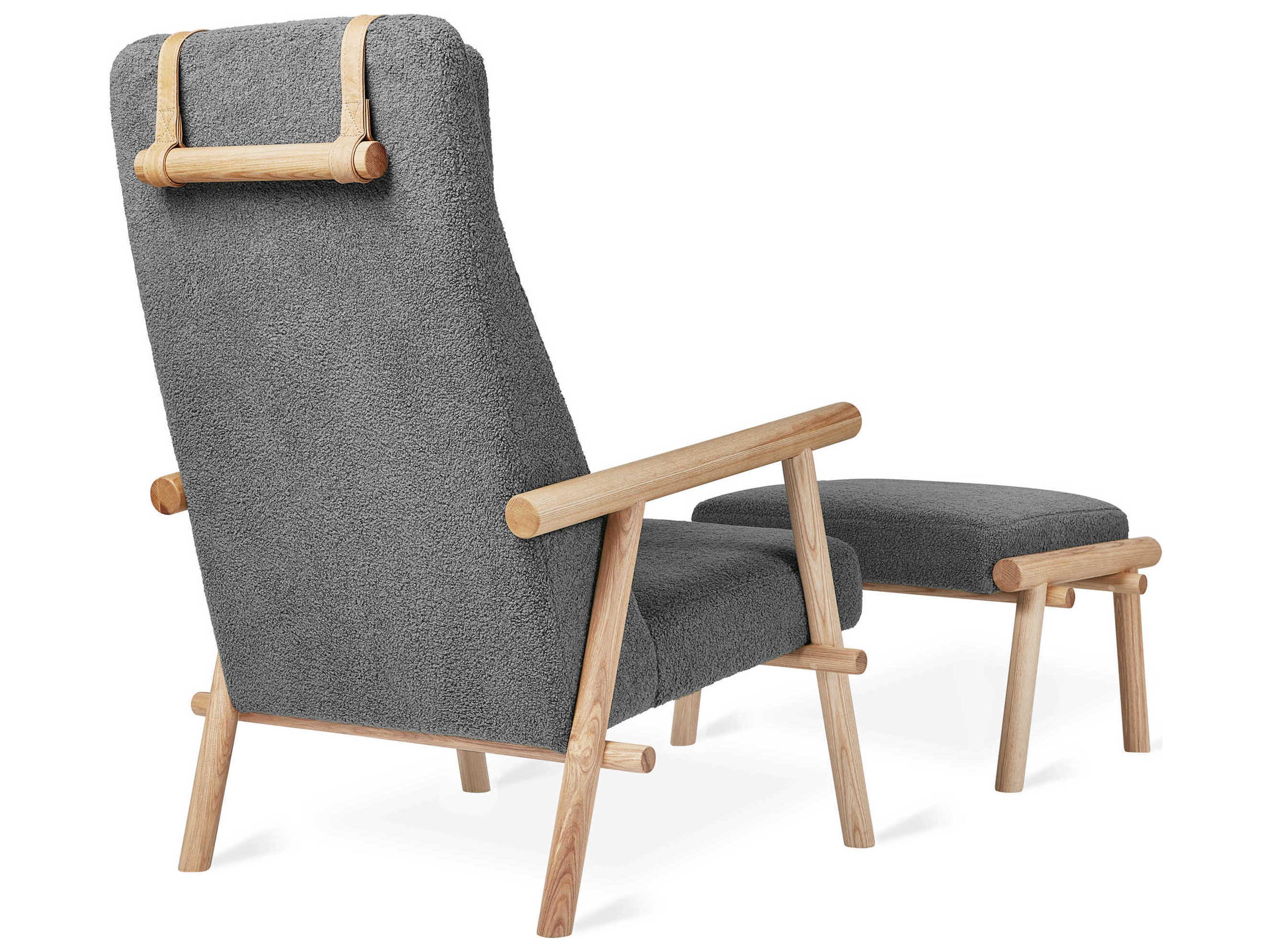 Gus* Modern Labrador Brown Fabric Accent Chair