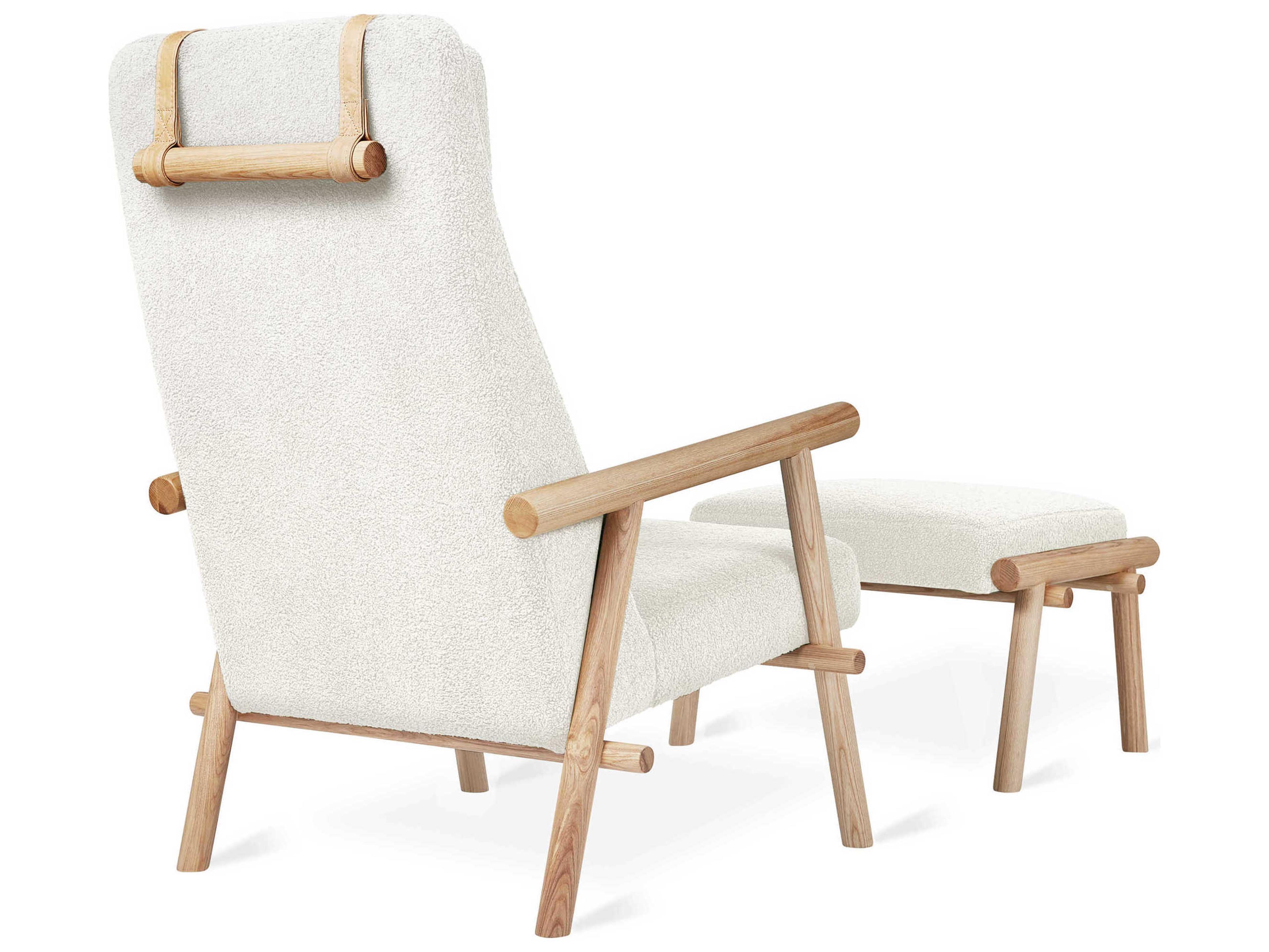 Gus* Modern Labrador Brown Fabric Accent Chair