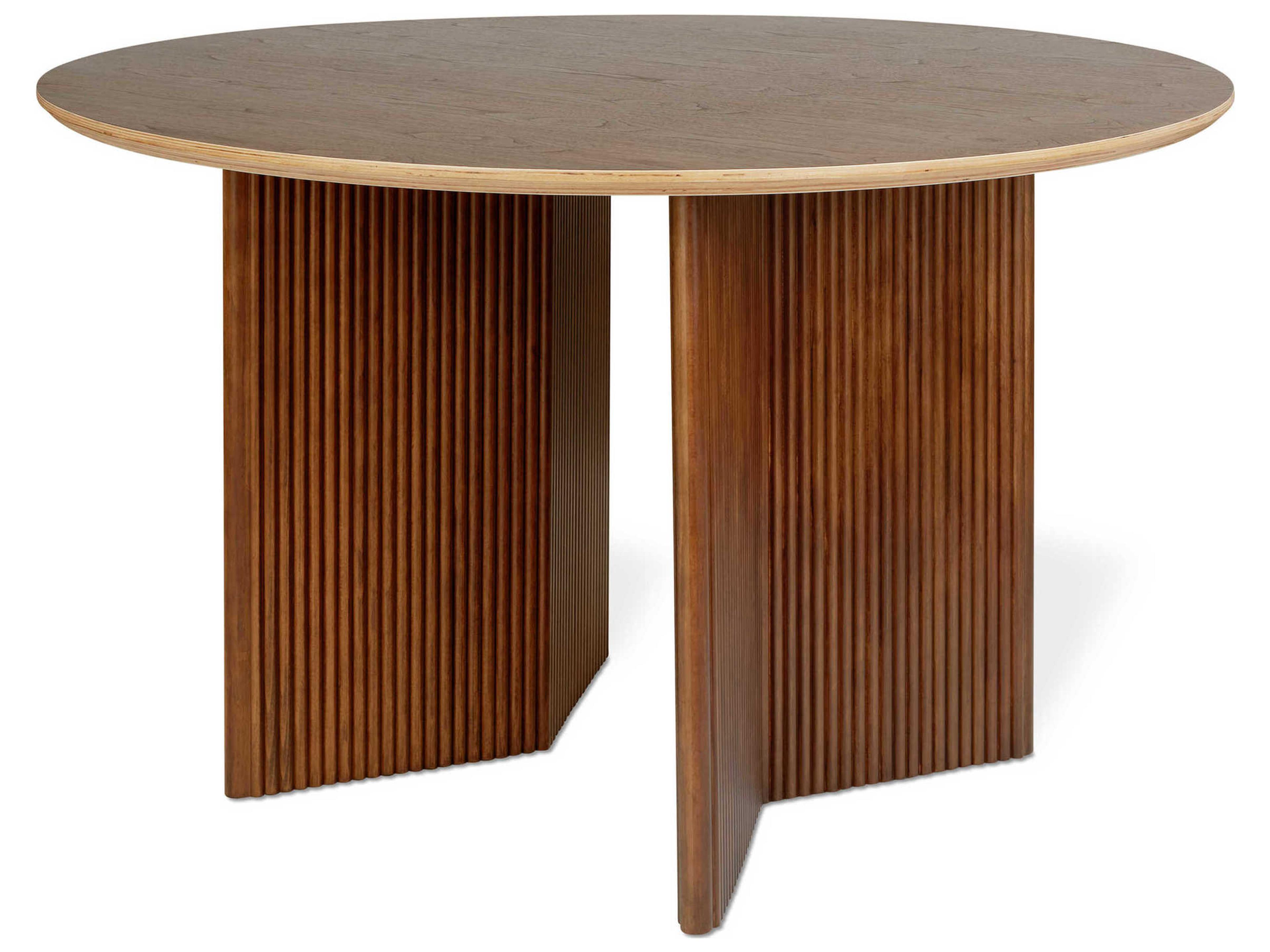 Atwell Round Dining Table in Walnut