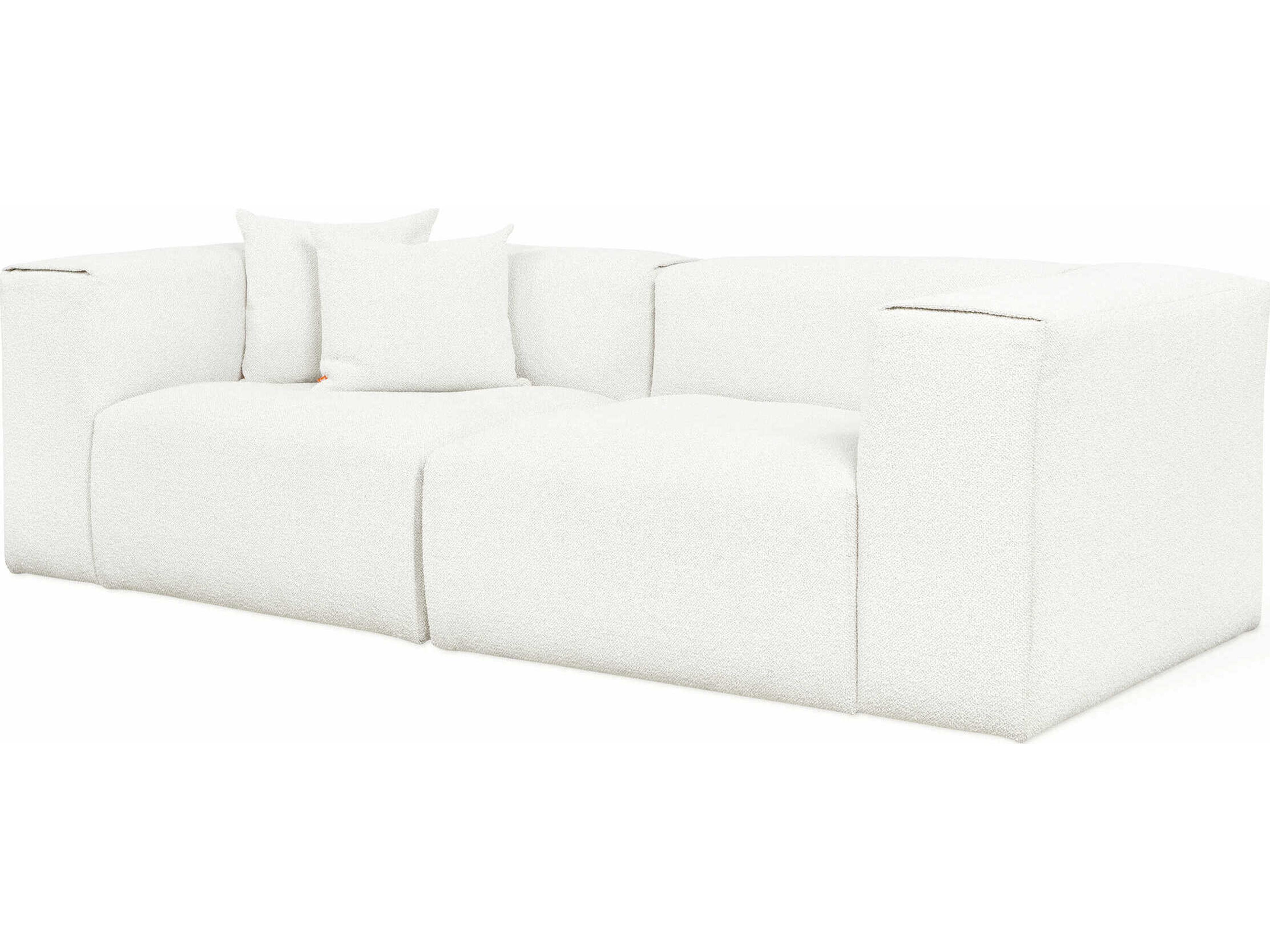 Nest Morris Bone White Upholstered Sofa