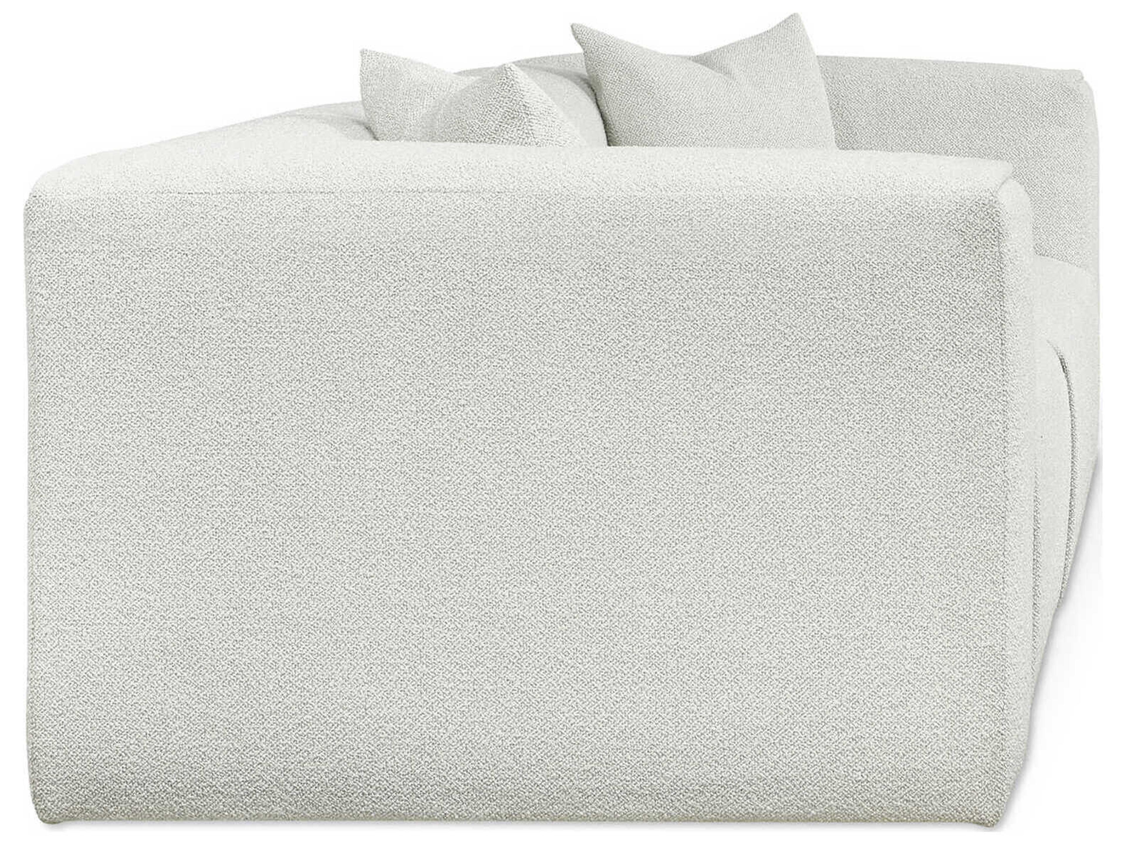 Gus* Modern Nest Morris Fog Gray Upholstered Sofa