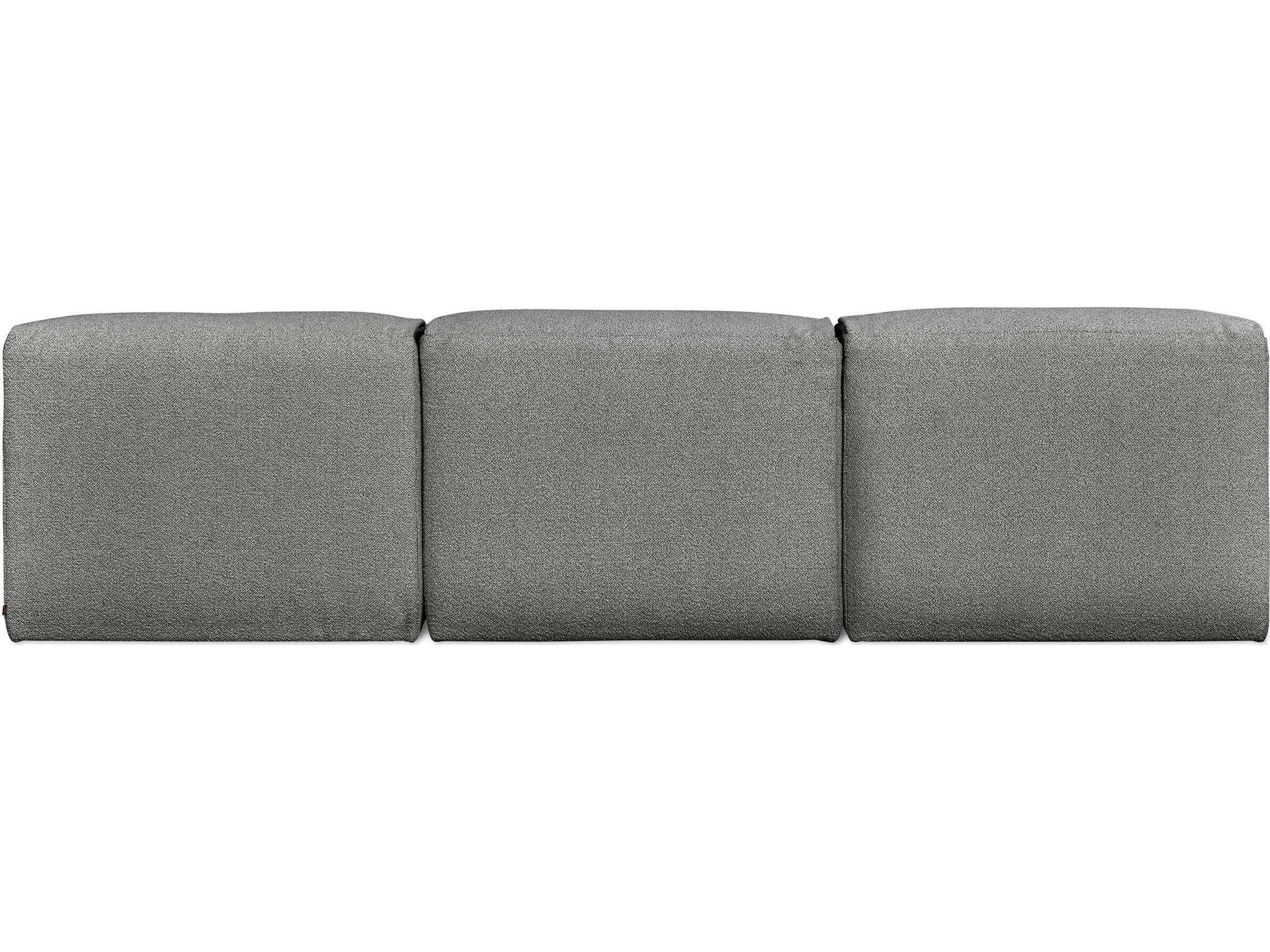 Gus* Modern Nest Morris Scoria Gray Upholstered Sofa