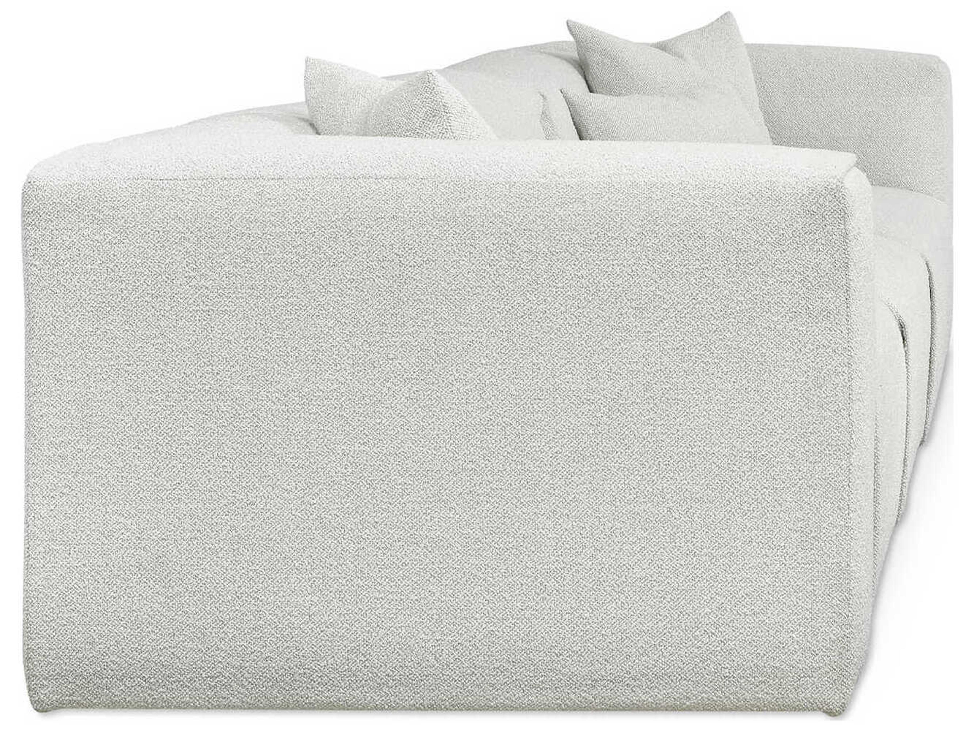 Gus* Modern Nest Morris Fog Gray Upholstered Sofa