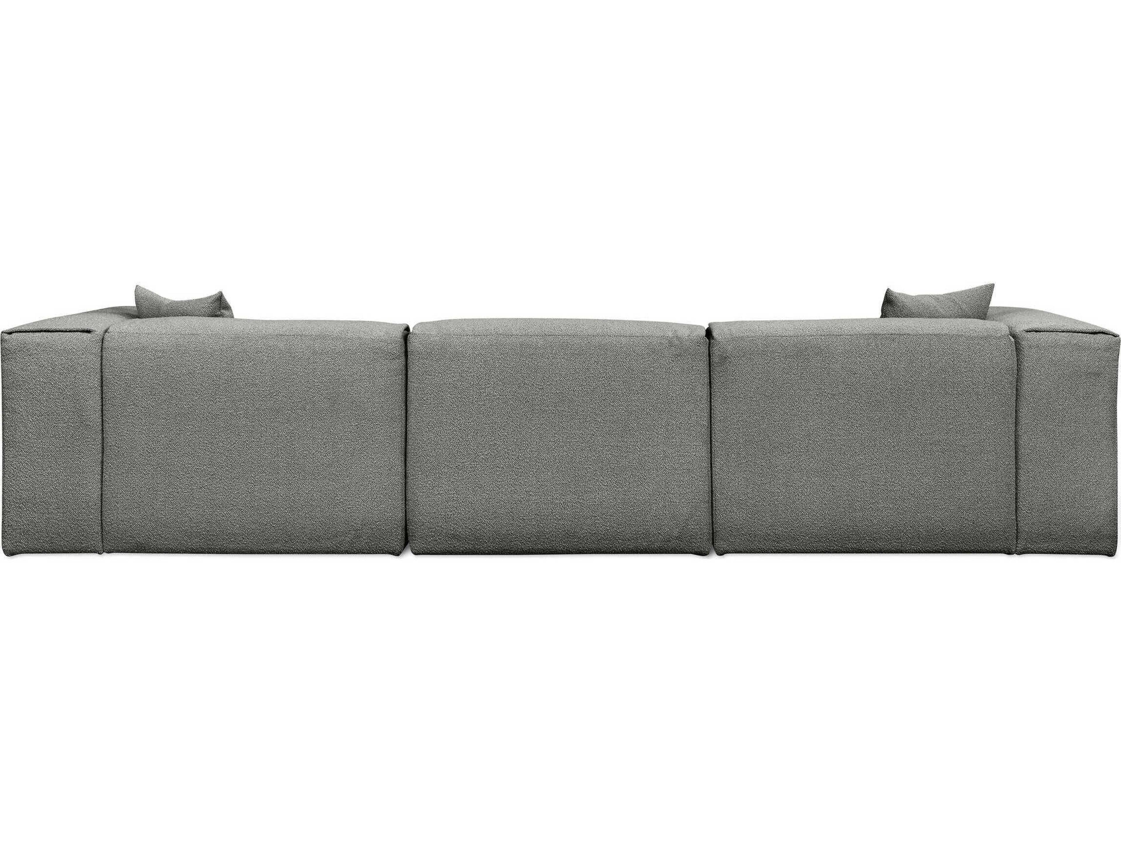 Gus* Modern Nest Morris Scoria Gray Upholstered Sofa