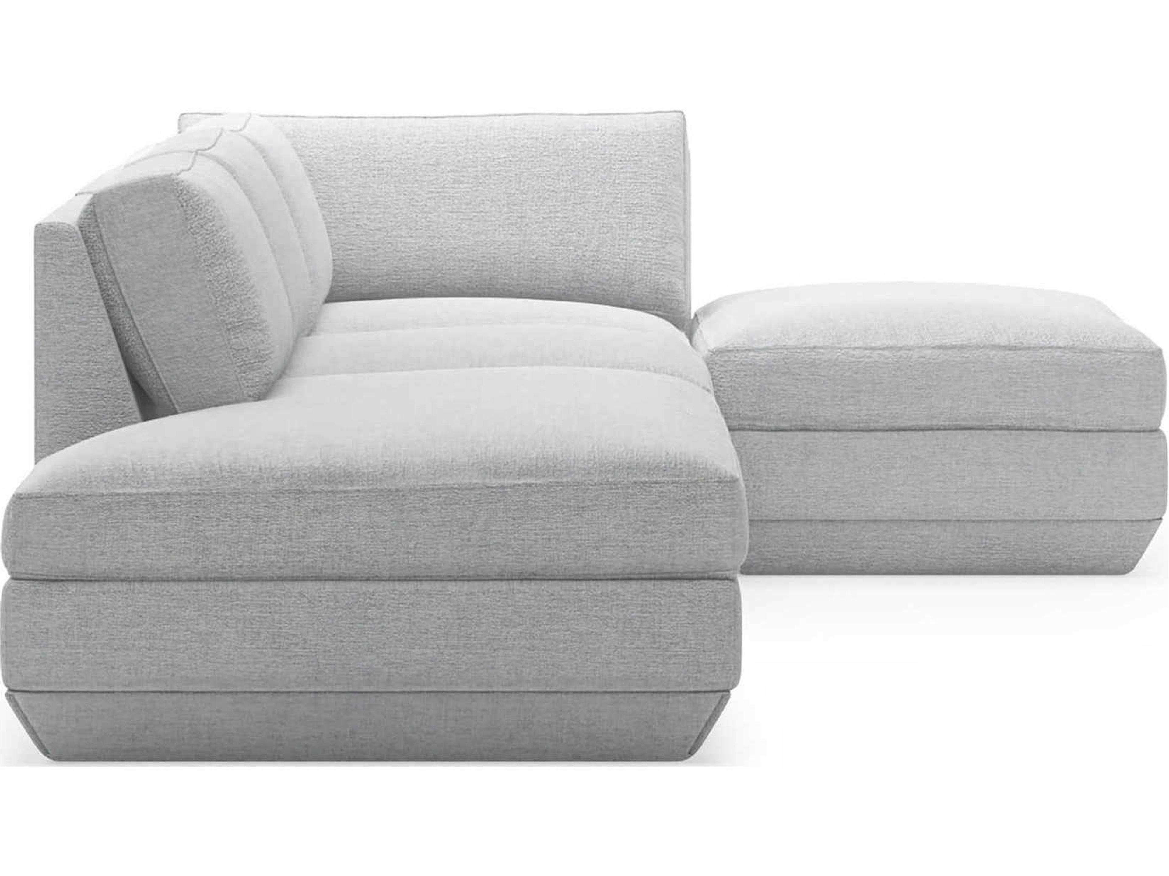Gus* Modern Podium Upholstered Sectional Sofa