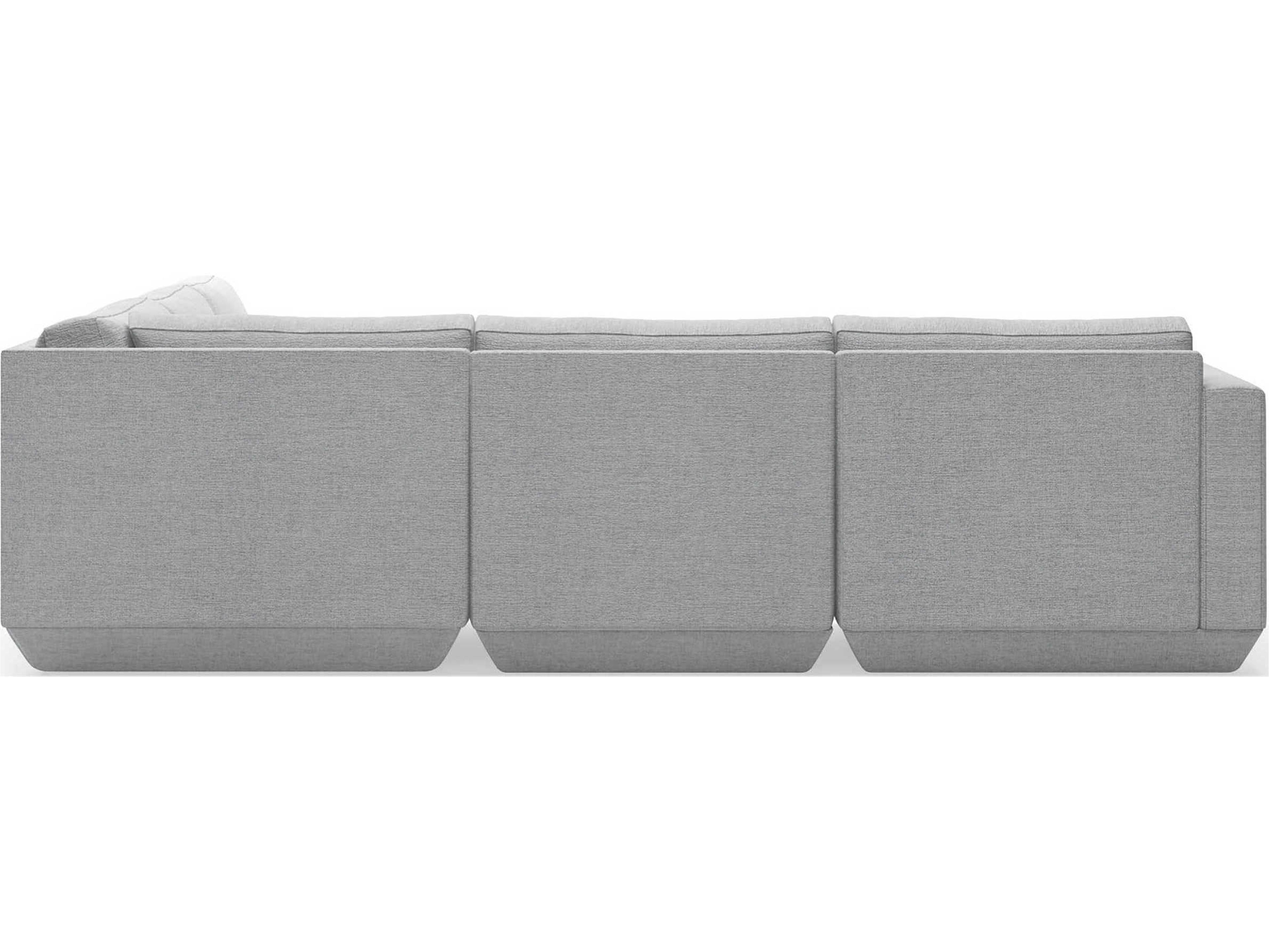 Gus* Modern Podium Upholstered Sectional Sofa