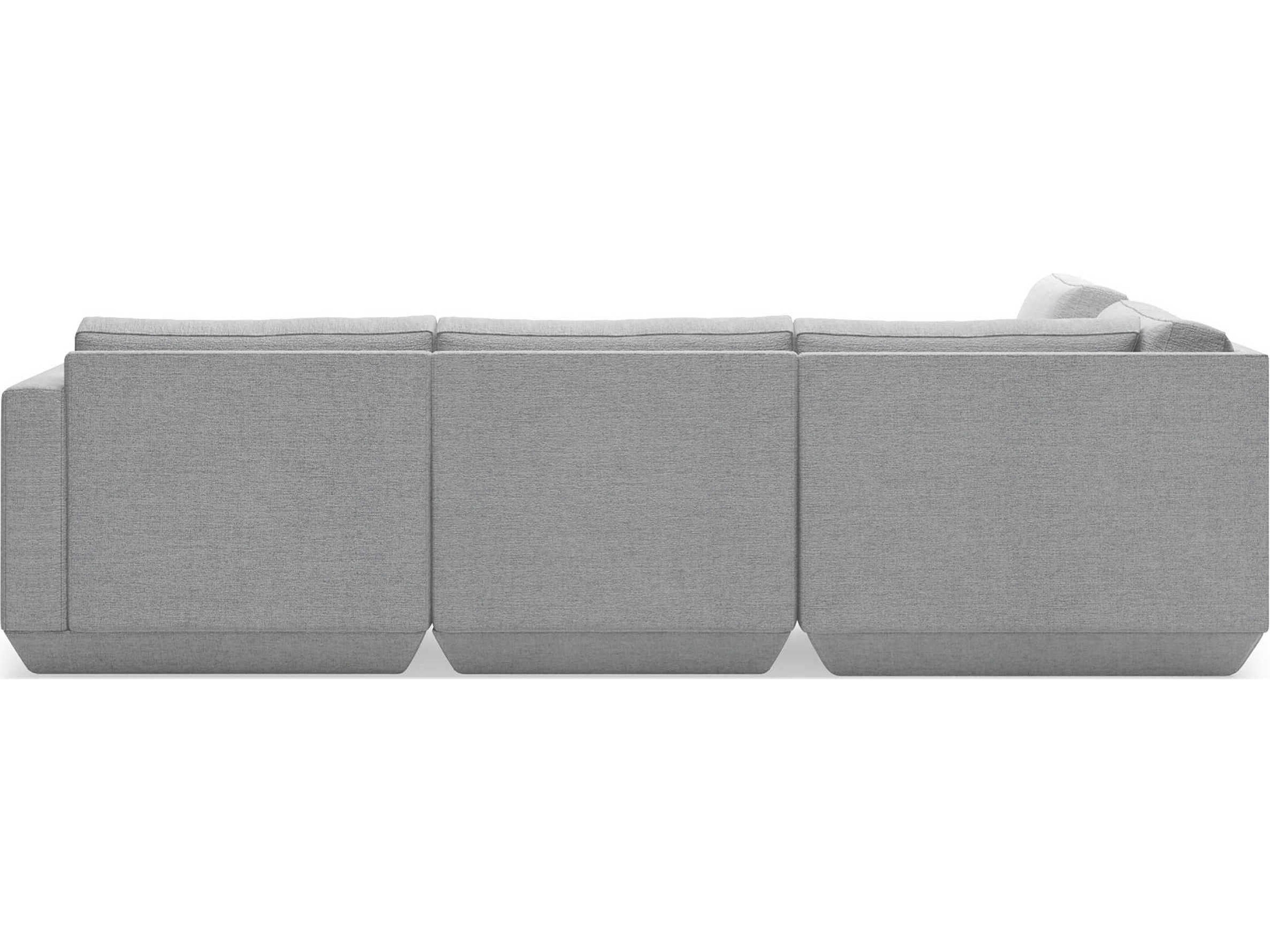 Gus* Modern Podium Upholstered Sectional Sofa