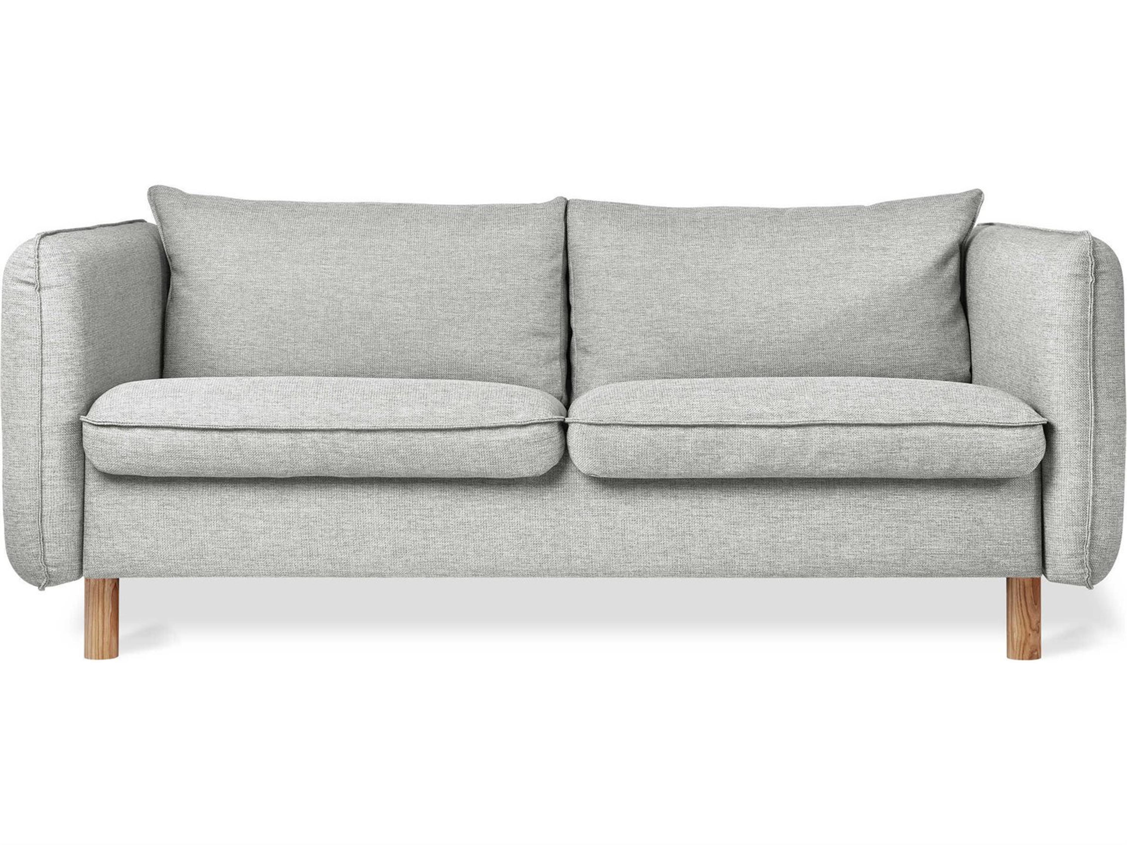 Gus* Modern Rialto Dawson Moon Gray Upholstered Sofa Bed