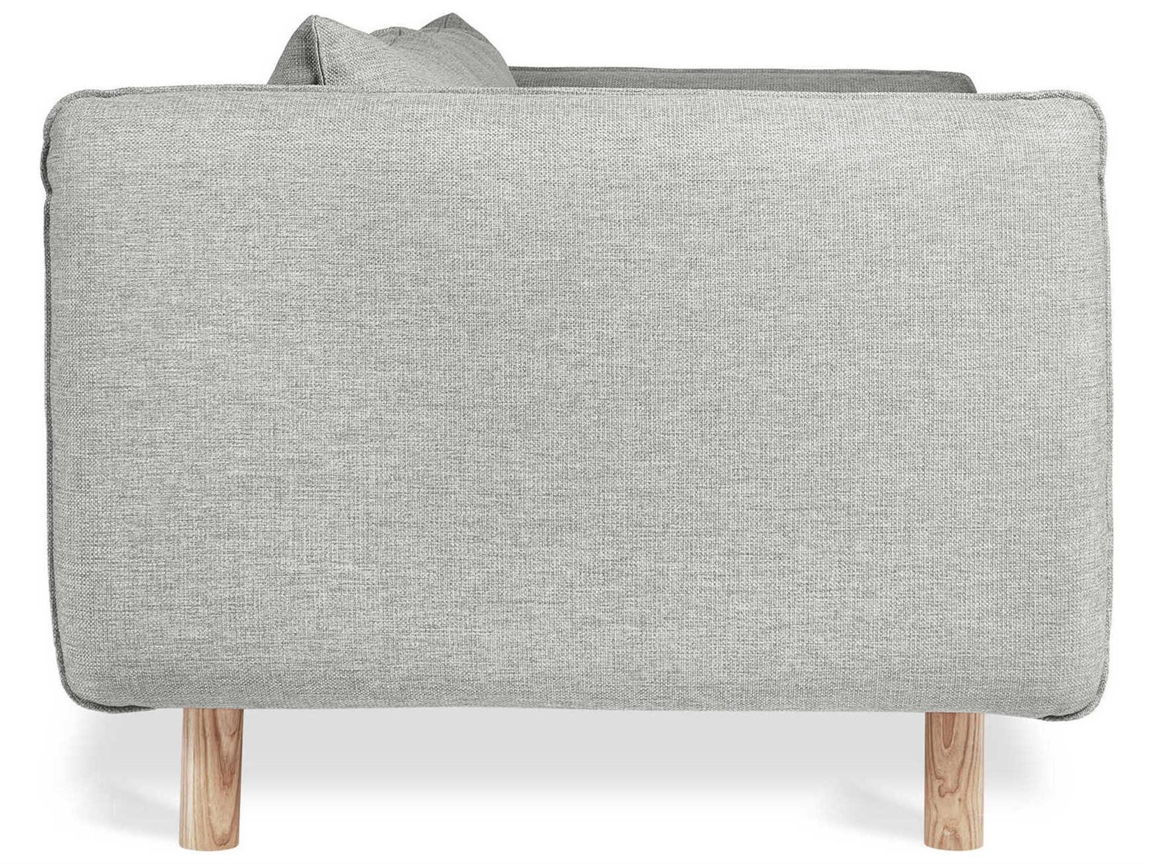 Gus* Modern Rialto Dawson Moon Gray Upholstered Sofa Bed