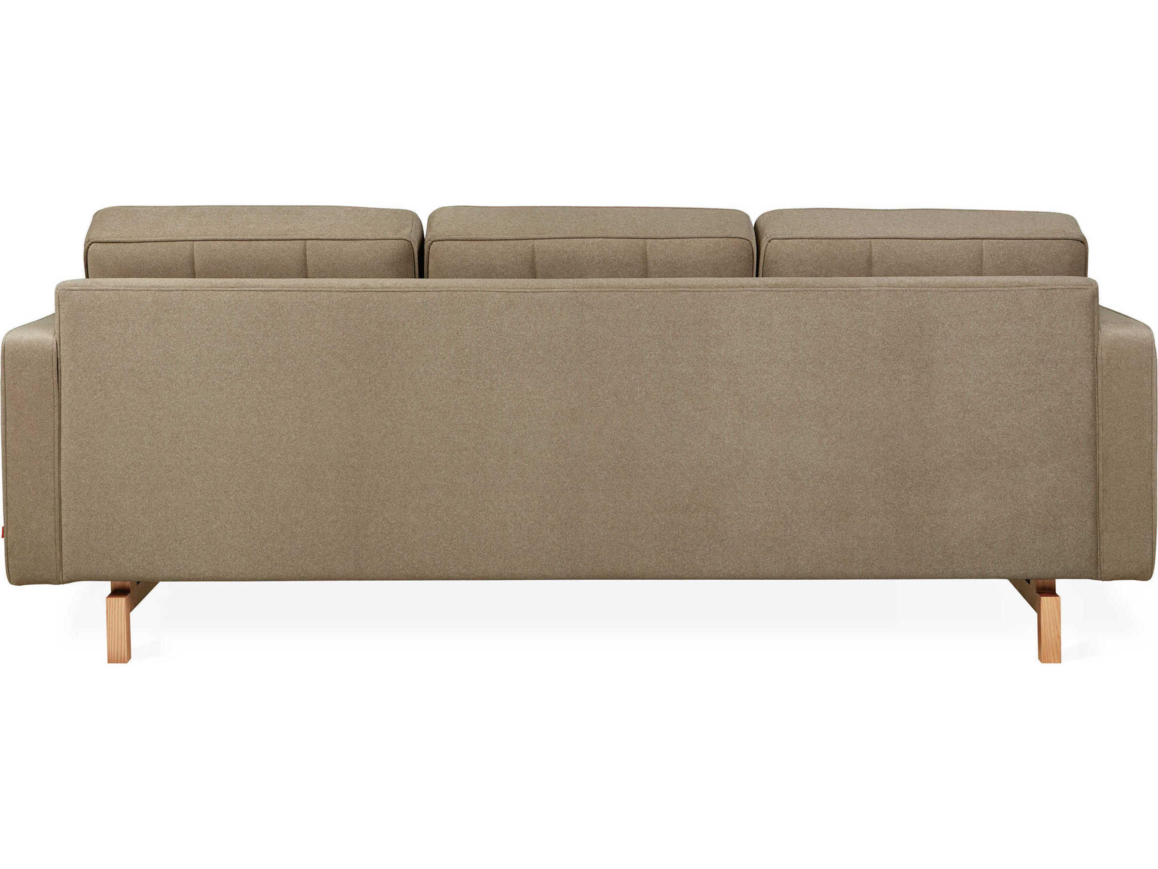 Gus* Modern Jane-2 Green Upholstered Sectional Sofa