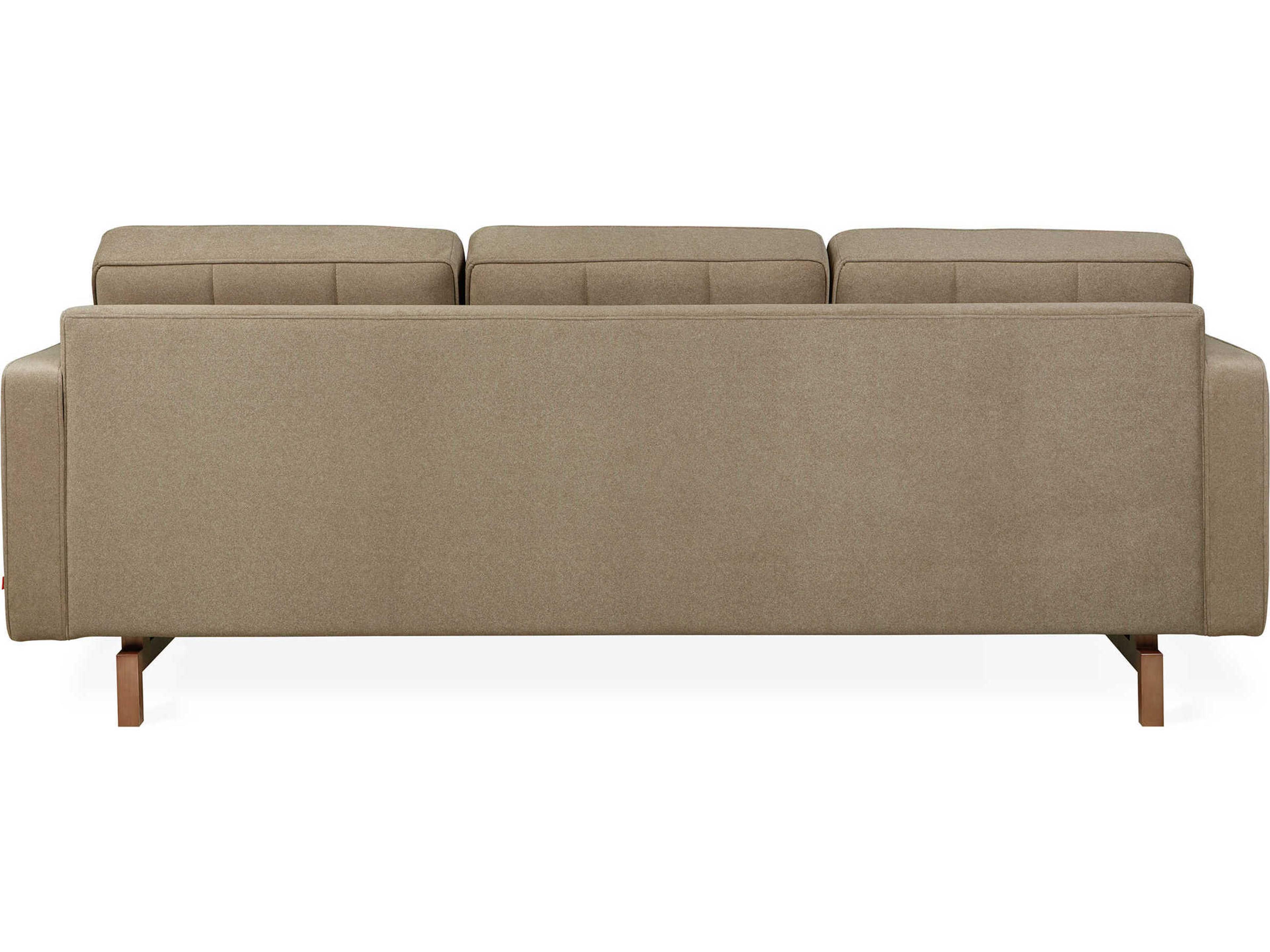 Gus* Modern Jane-2 Green Upholstered Sectional Sofa
