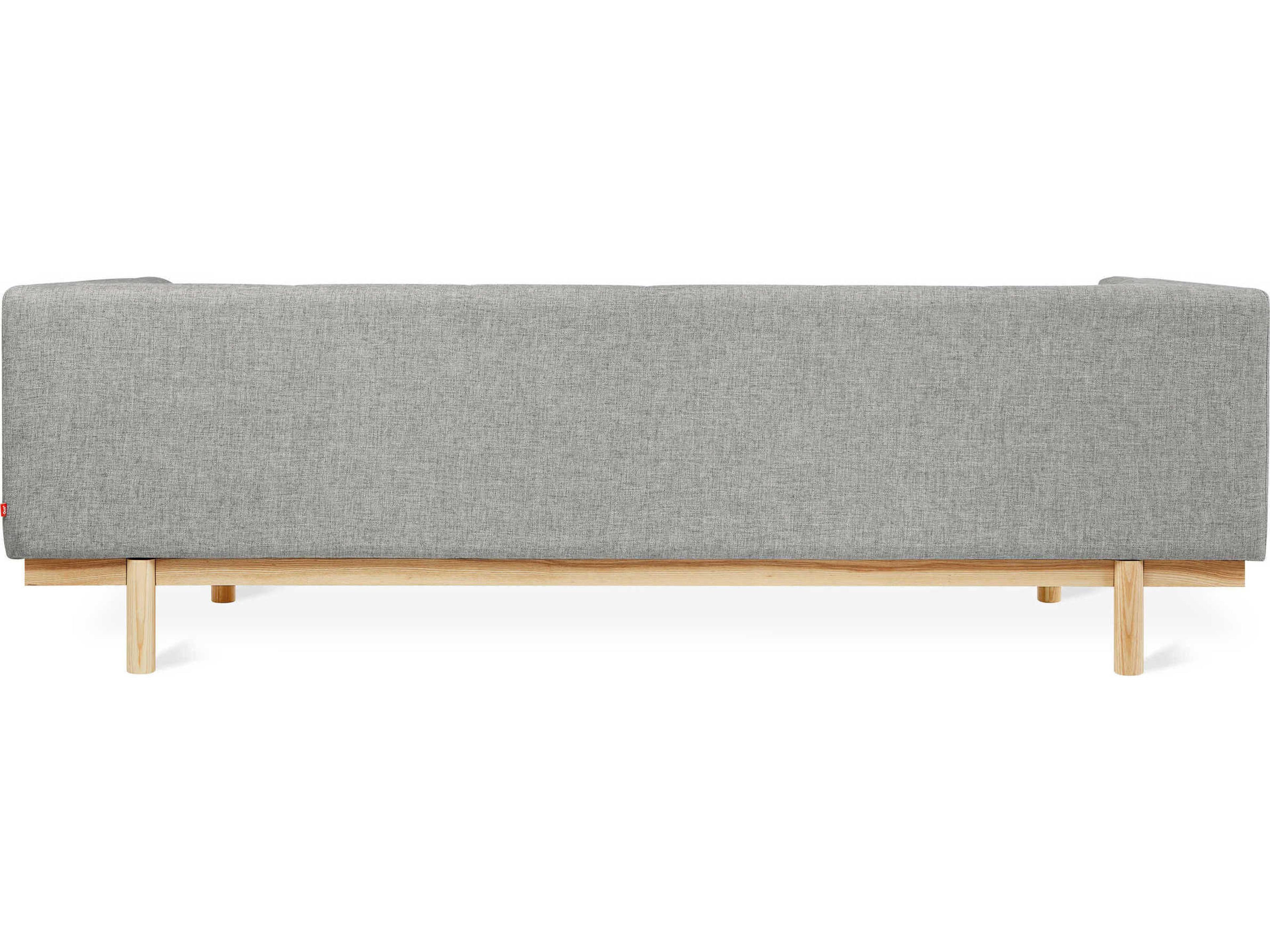 Gus* Modern Mulholland Tufted Brown Upholstered Sectional Sofa