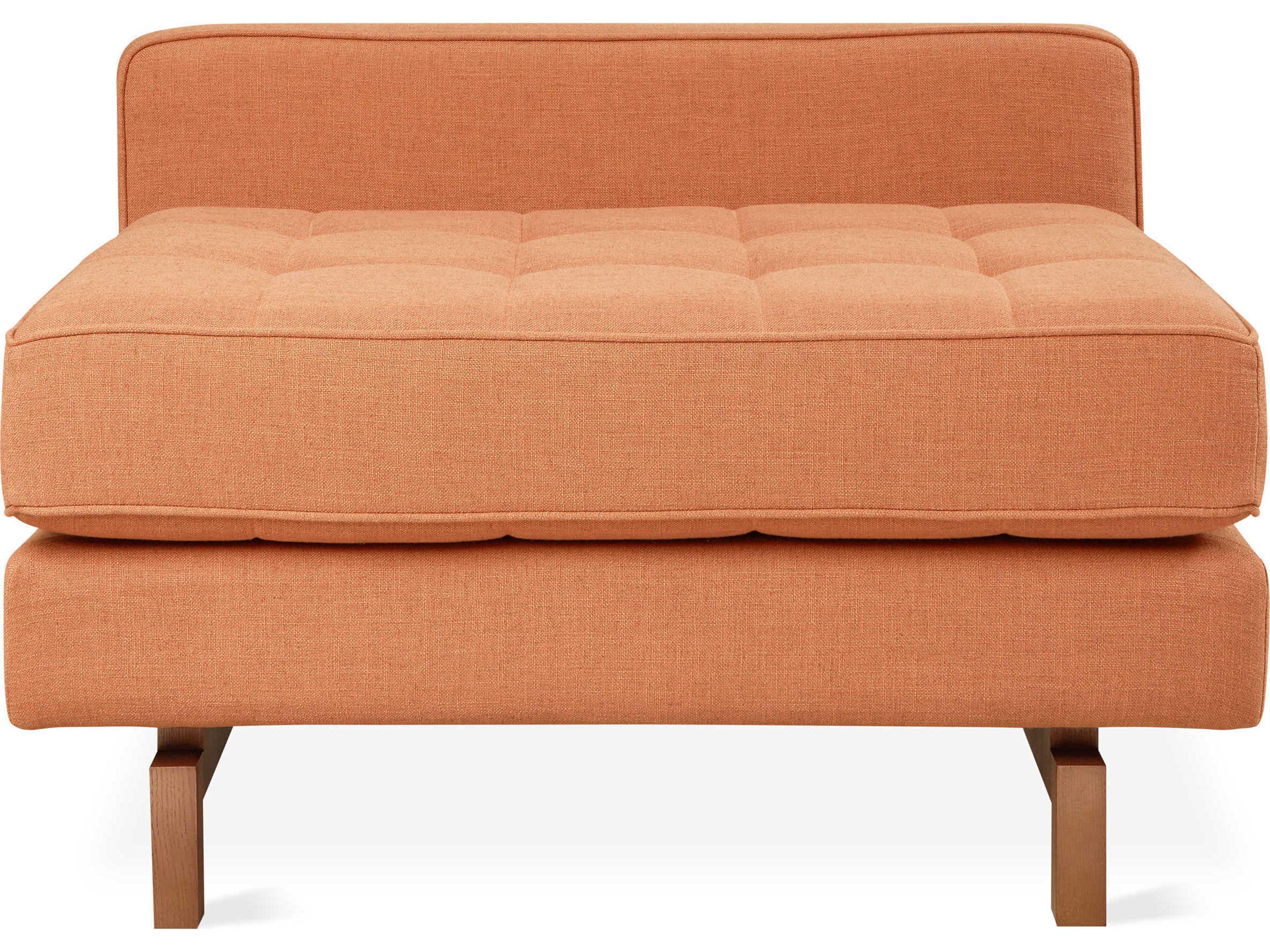 Gus* Modern Jane-2 Orange Fabric Modular Chair