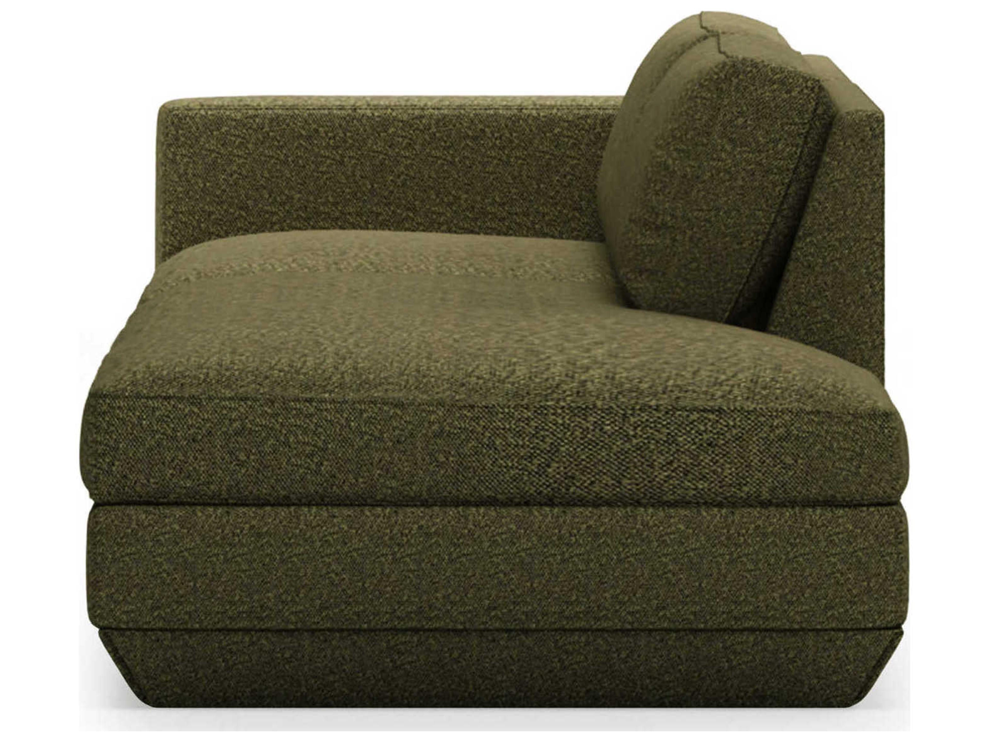 Gus* Modern Podium Copenhagen Terra Green Upholstered Sofa