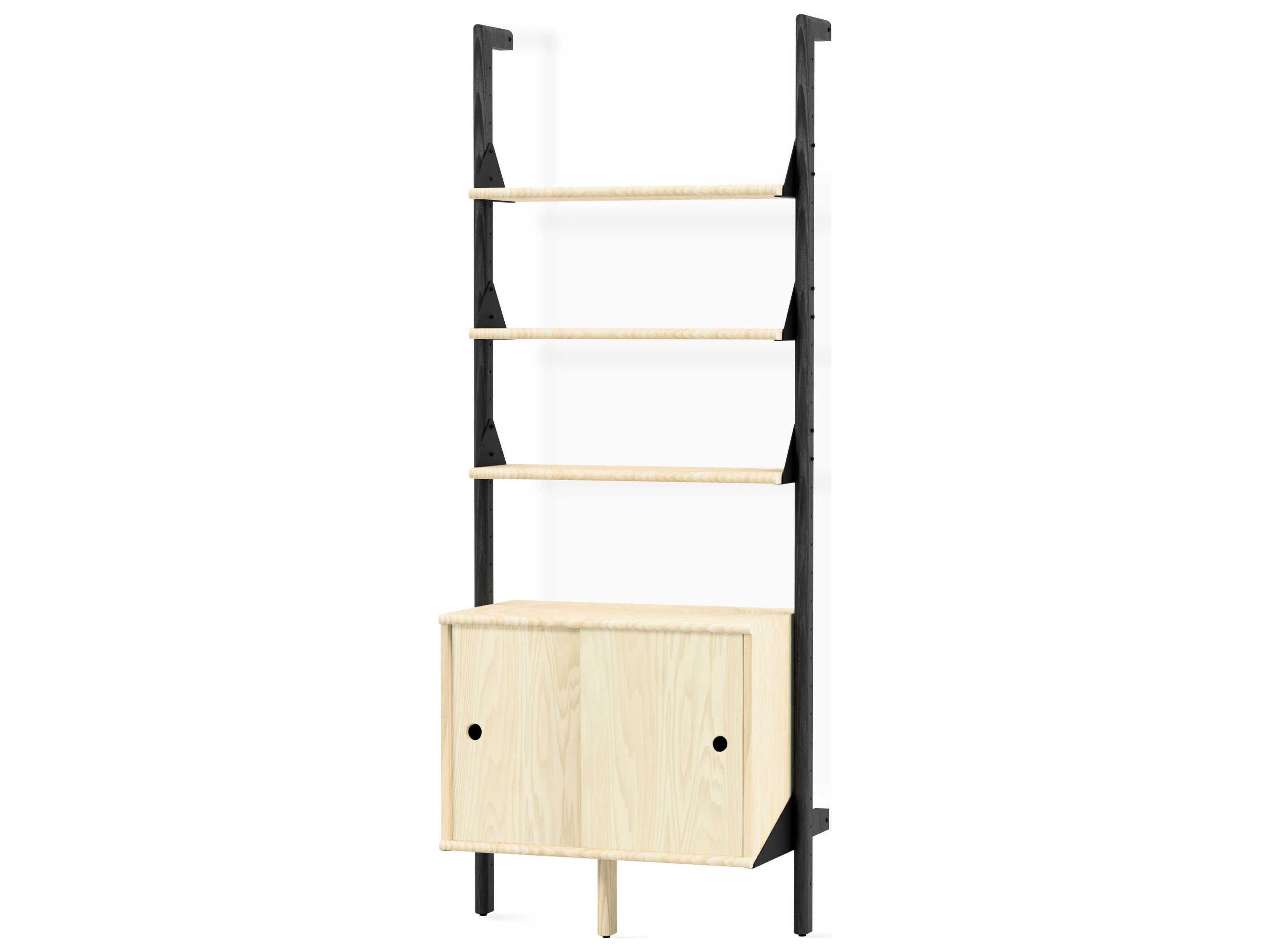 Branch Black Blonde Bookcase