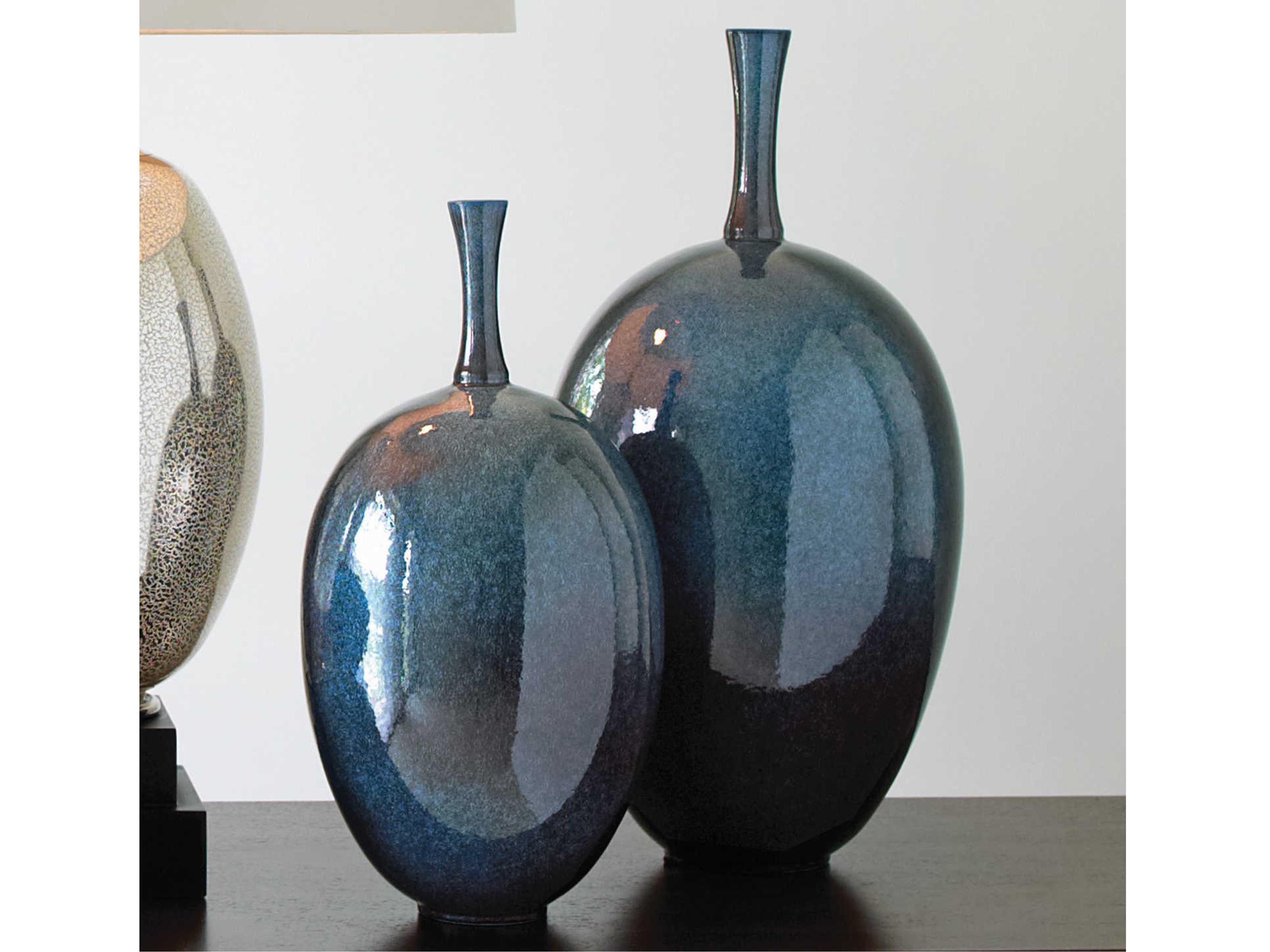 Global Views Ovoid Celestial Large Vase