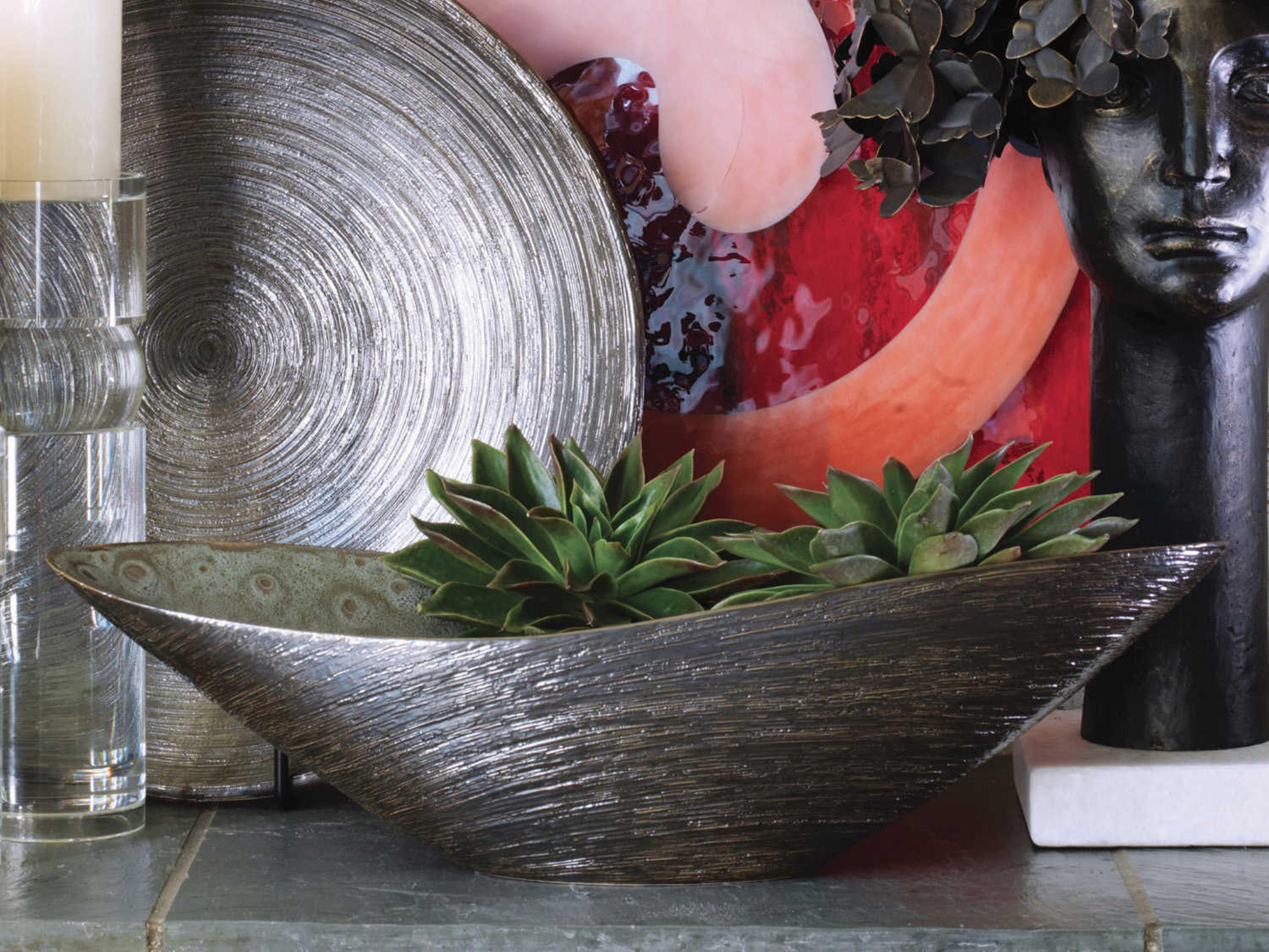 Global Views Bronze Decorative Bowl