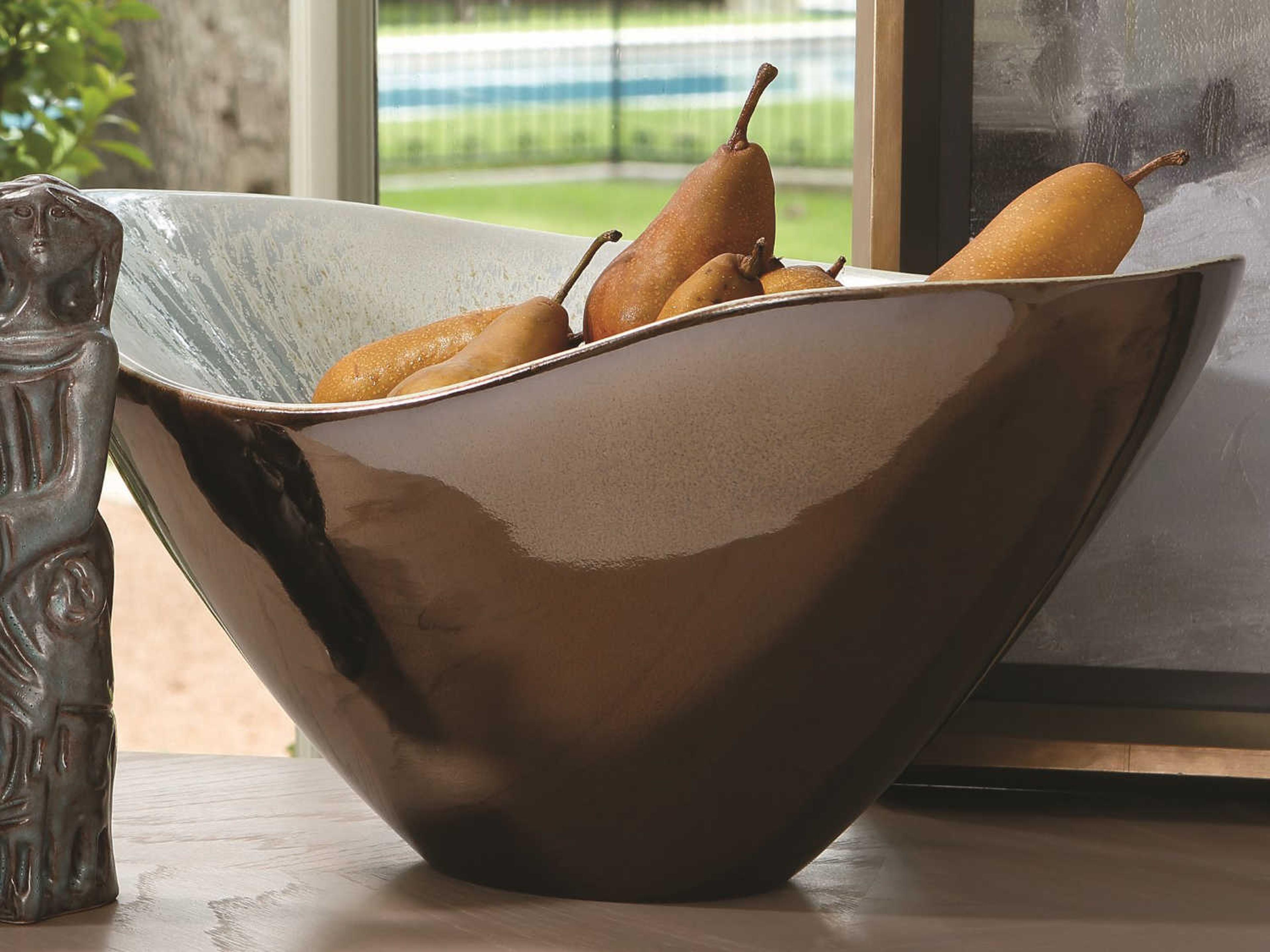 Global Views Marta Blue Decorative Bowl