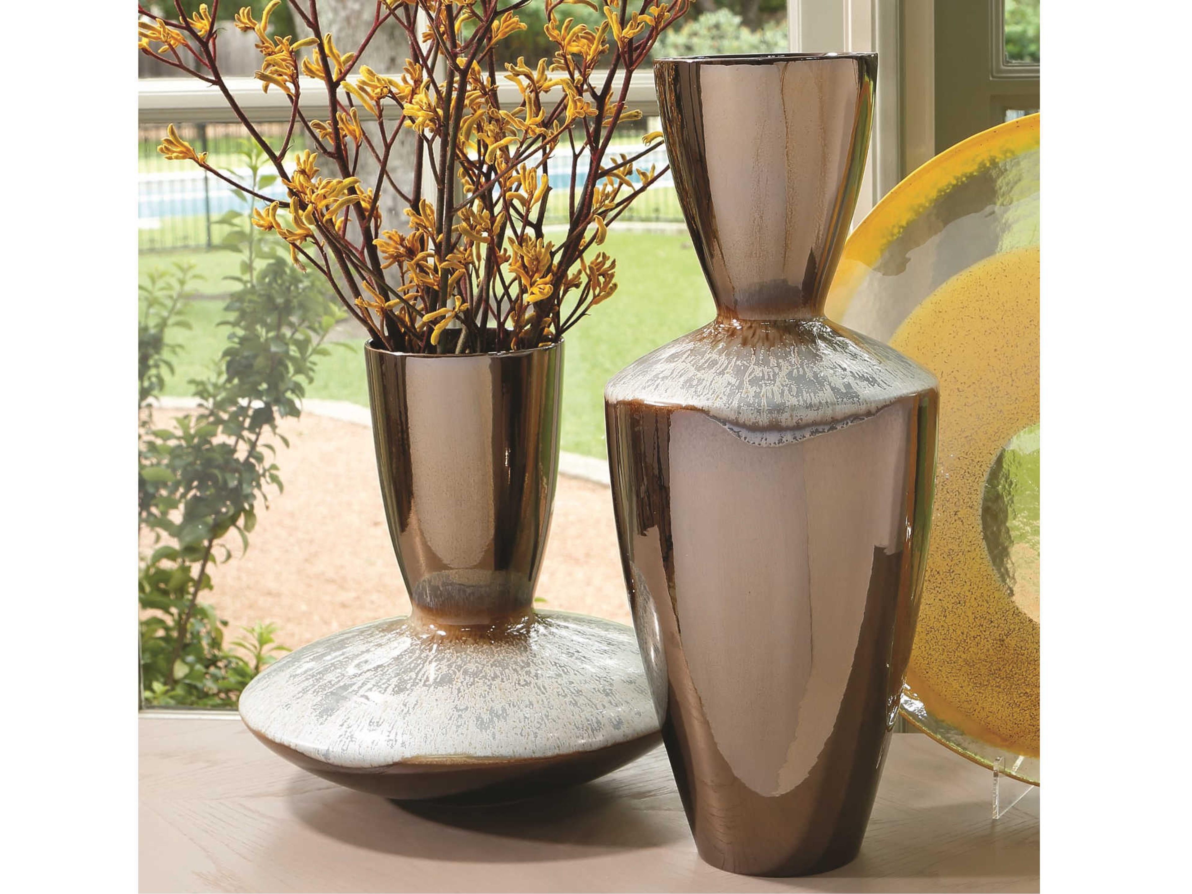 Global Views Marta Blue Tall Vase