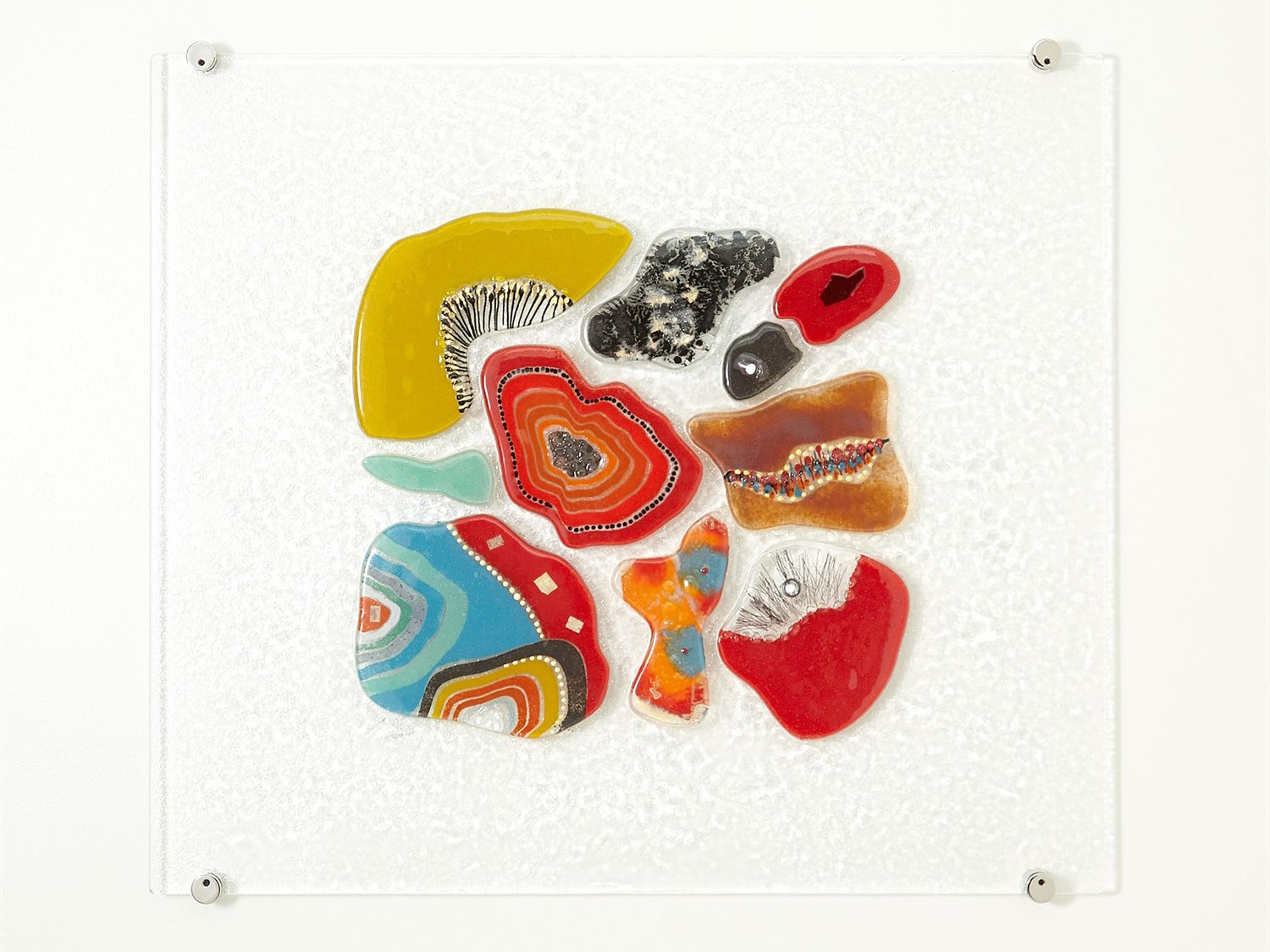 Fused Glass Wall Panel