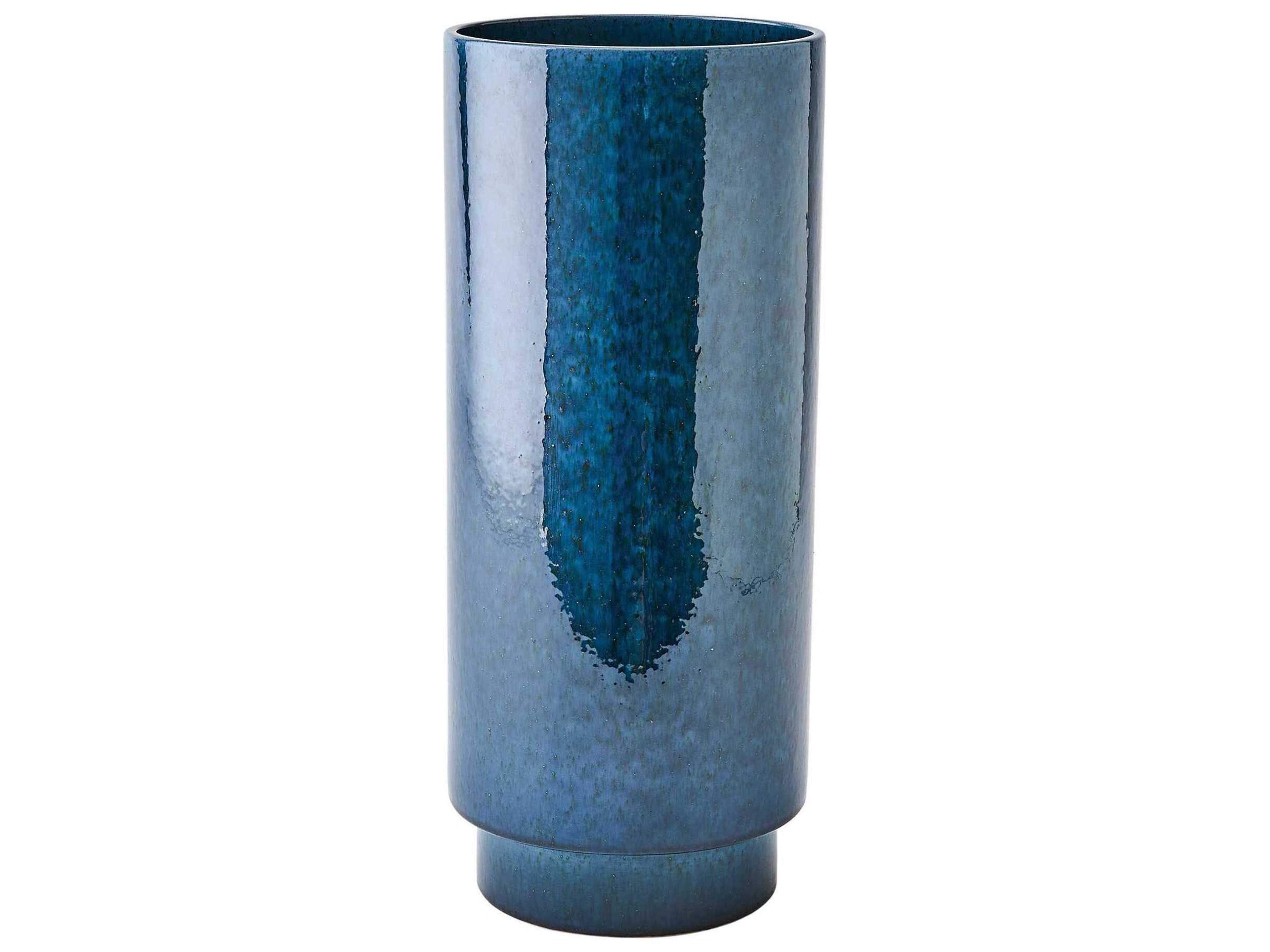 Rolo Dark Blue Vase