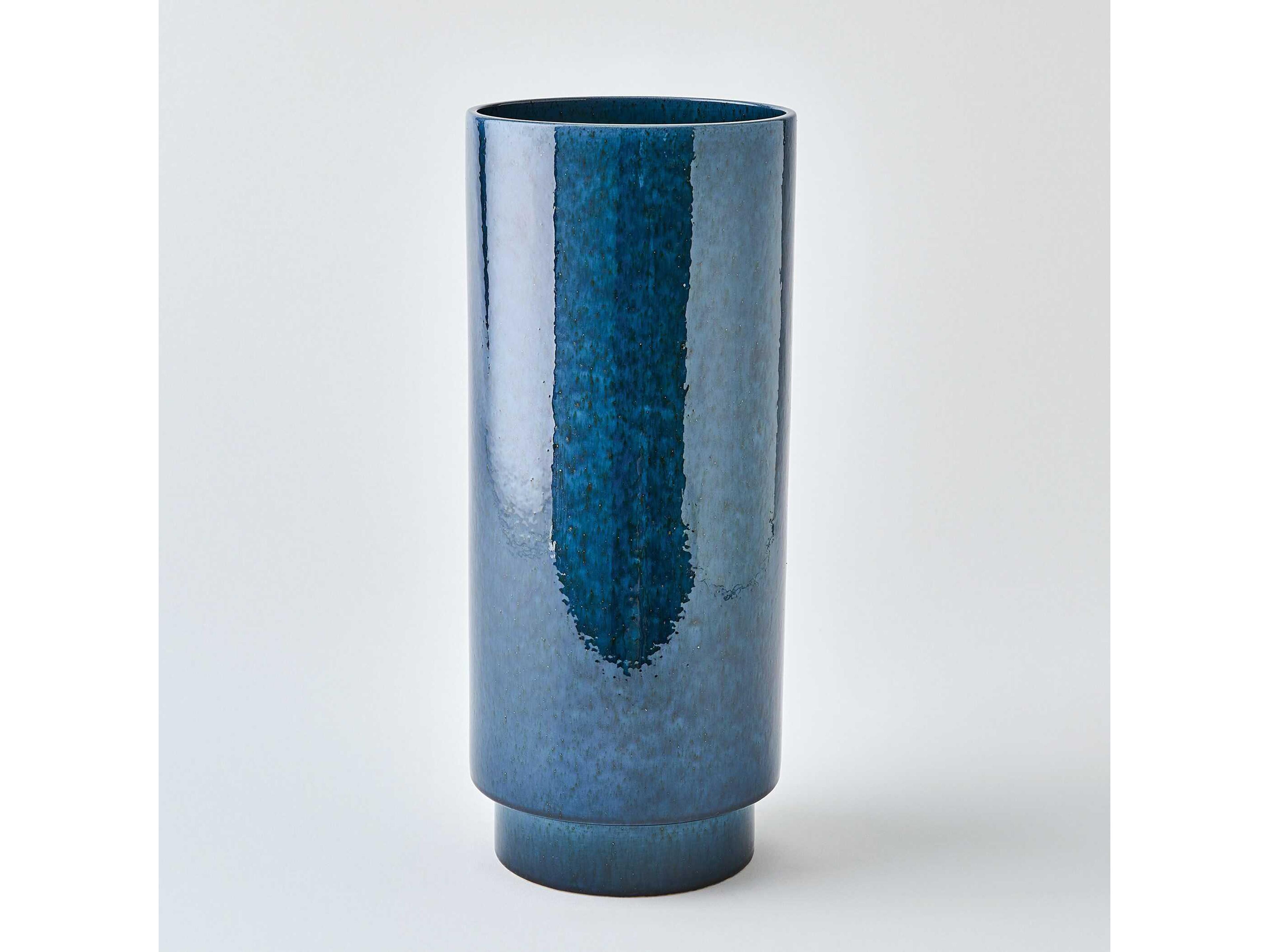 Global Views Rolo Dark Blue Vase