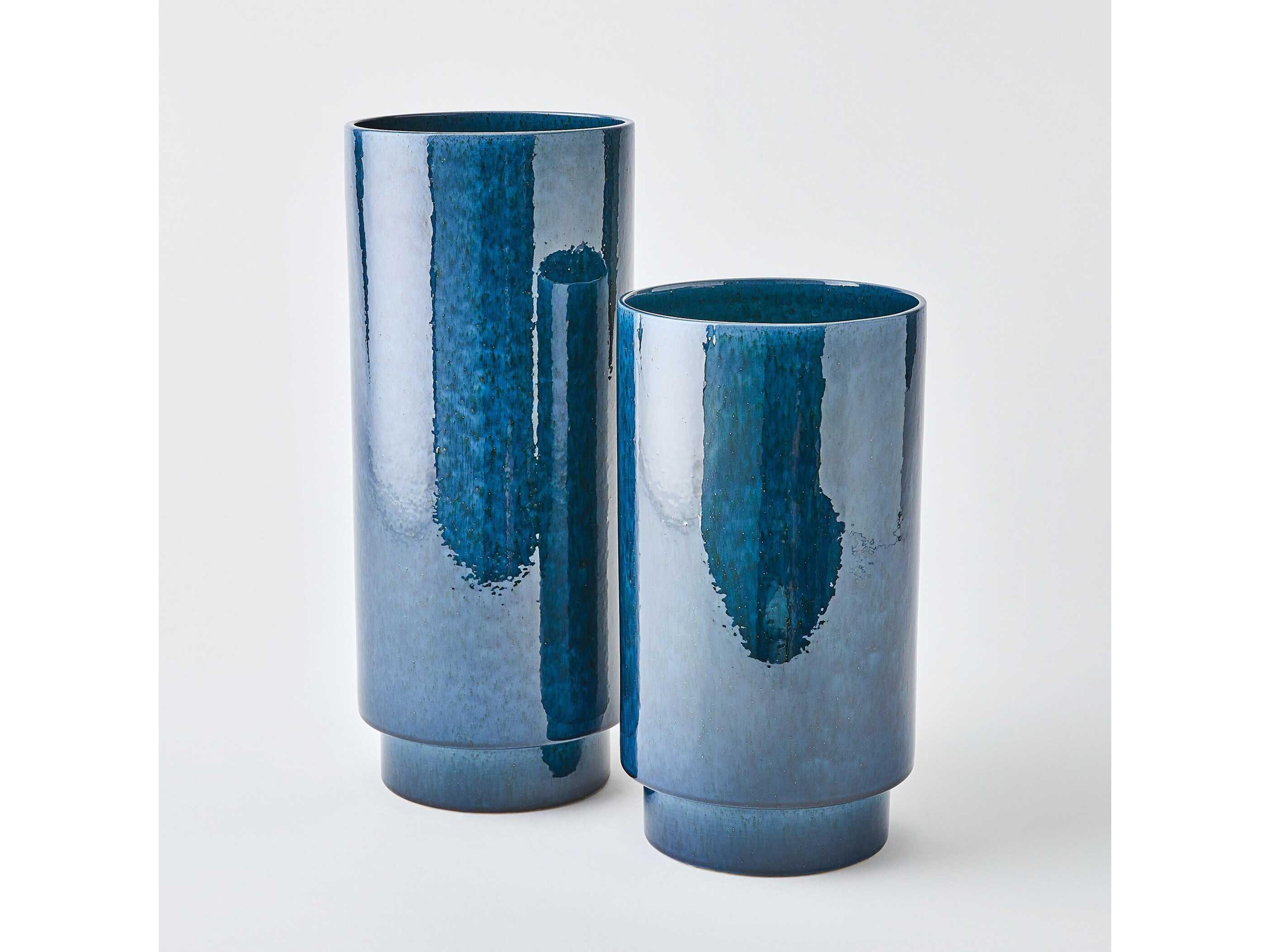 Global Views Rolo Dark Blue Vase