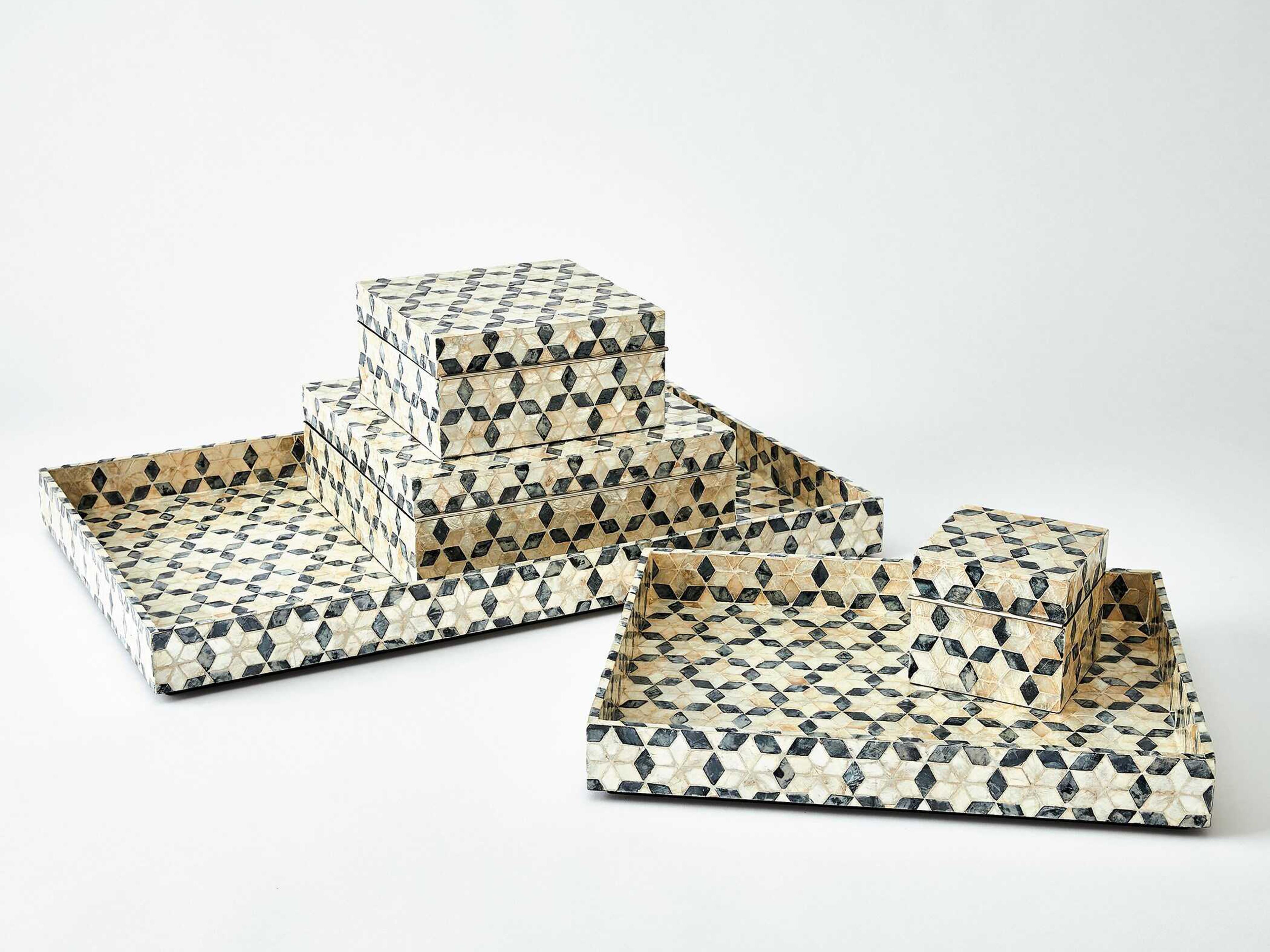 Global Views Capiz Shell Box