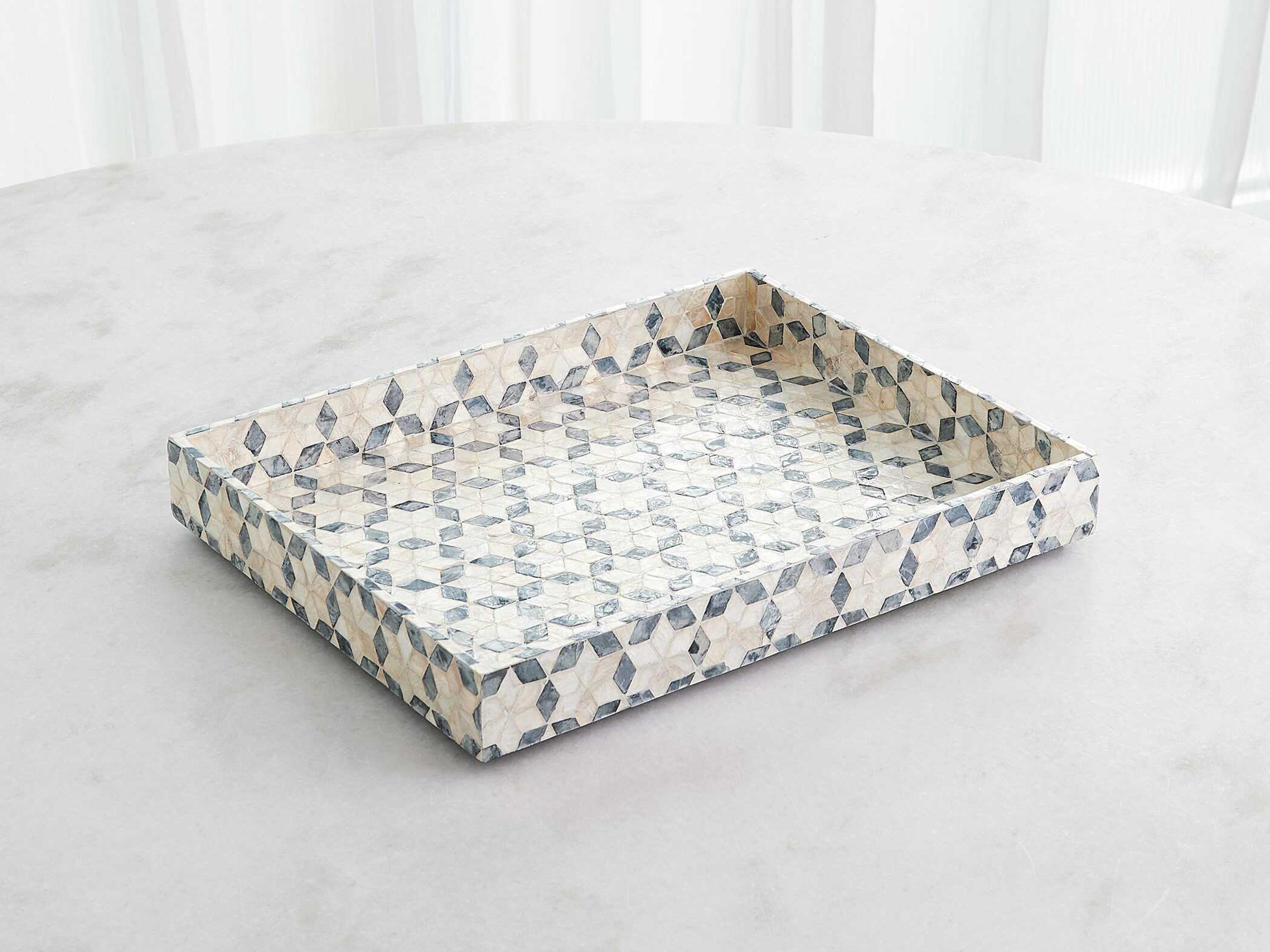 Global Views Capiz Shell Tray